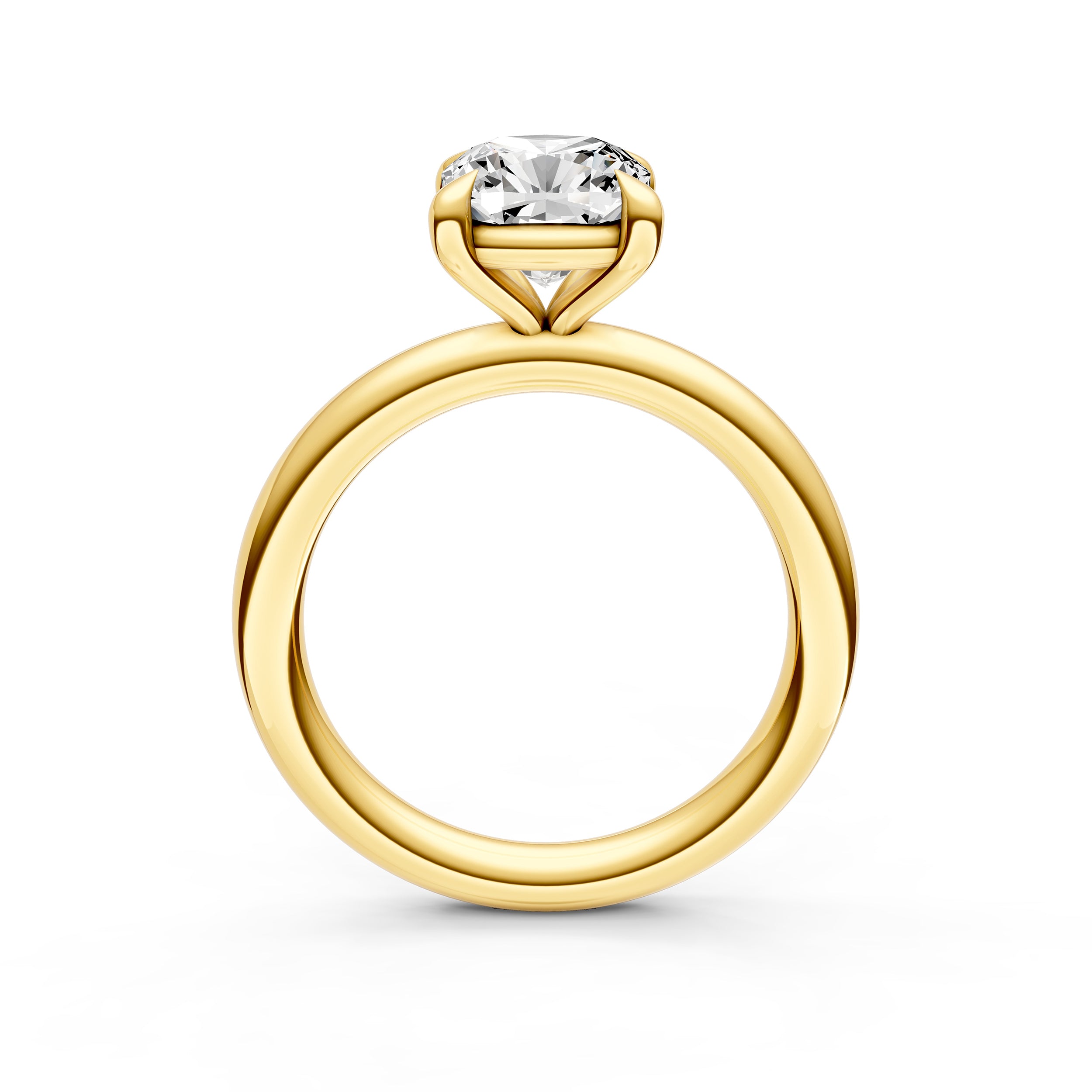 Classic Solitaire Engagement Ring (Cushion) Birmingham Jewelry Engagement Ring Birmingham Jewelry 
