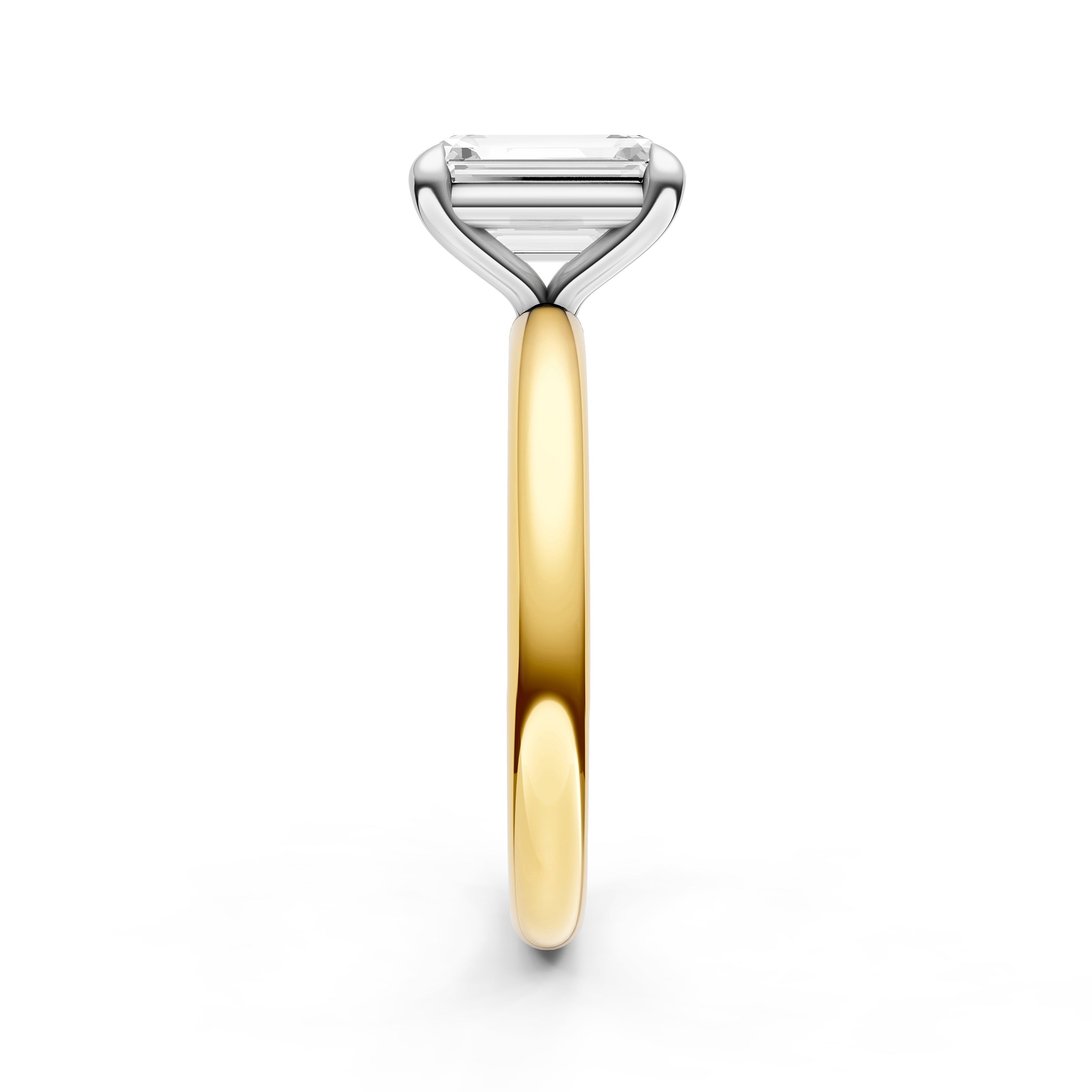 Classic Solitaire Engagement Ring (Emerald Cut) Birmingham Jewelry Engagement Ring Birmingham Jewelry 