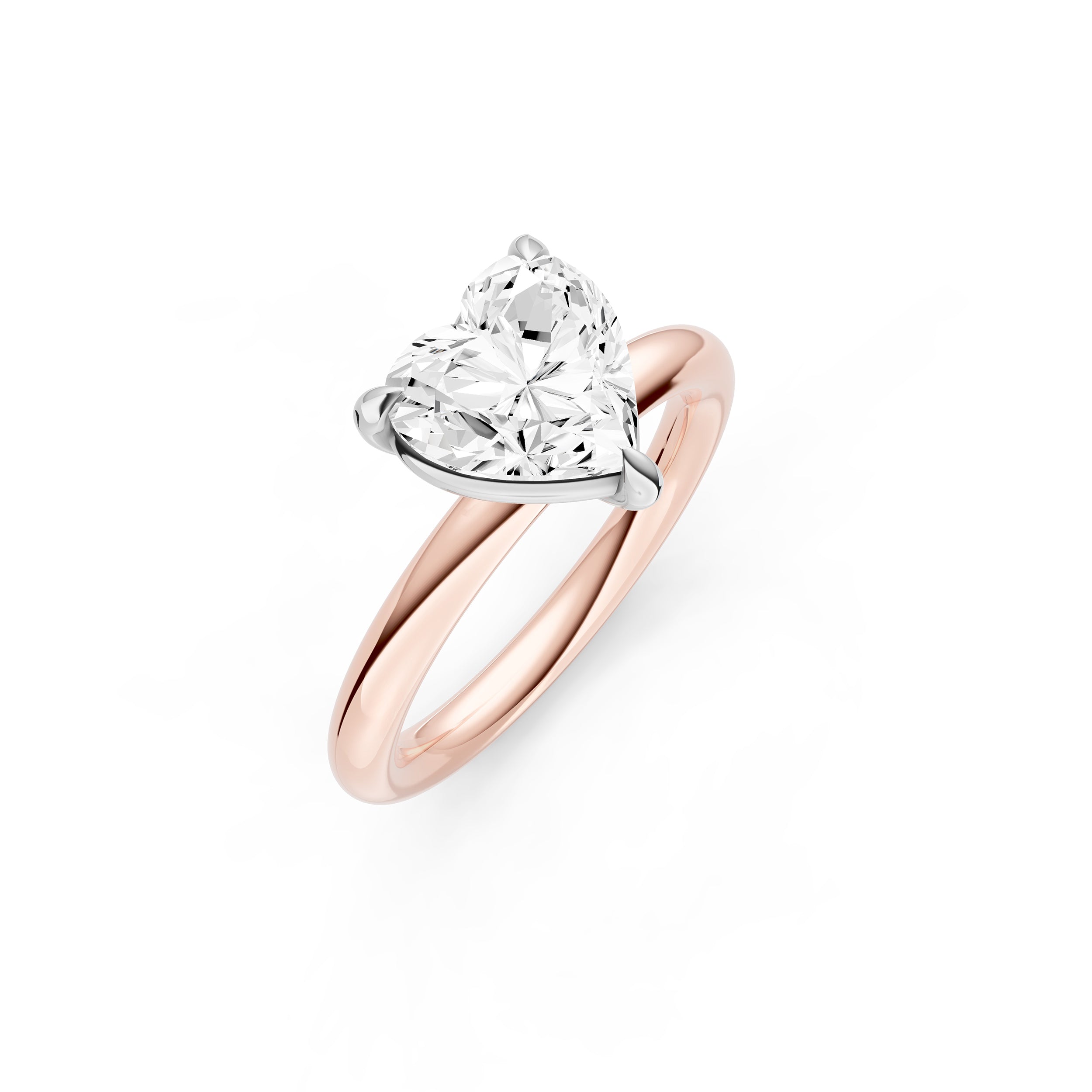 Classic Solitaire Engagement Ring (Heart) Birmingham Jewelry Engagement Ring Birmingham Jewelry 