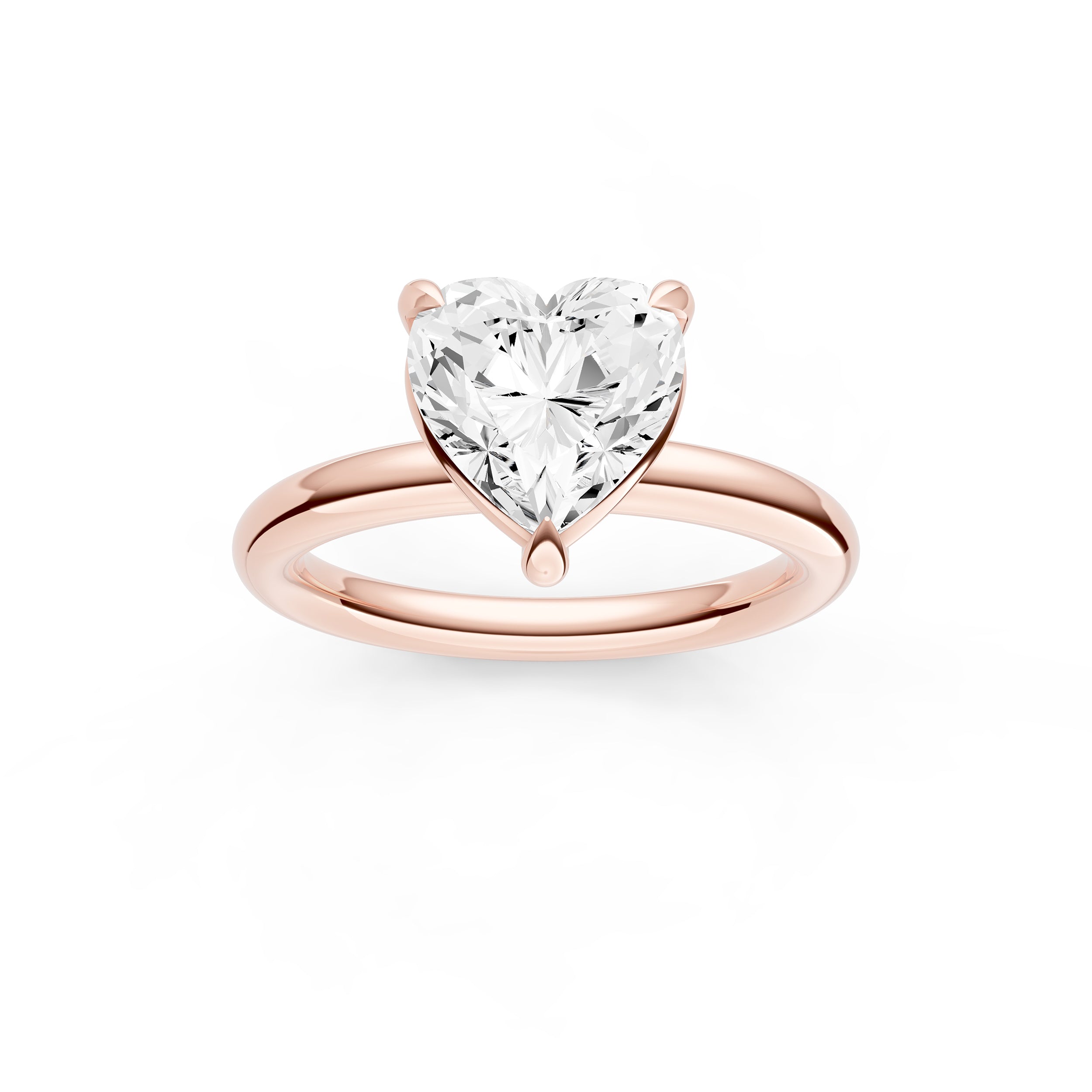 Classic Solitaire Engagement Ring (Heart) Birmingham Jewelry Engagement Ring Birmingham Jewelry 