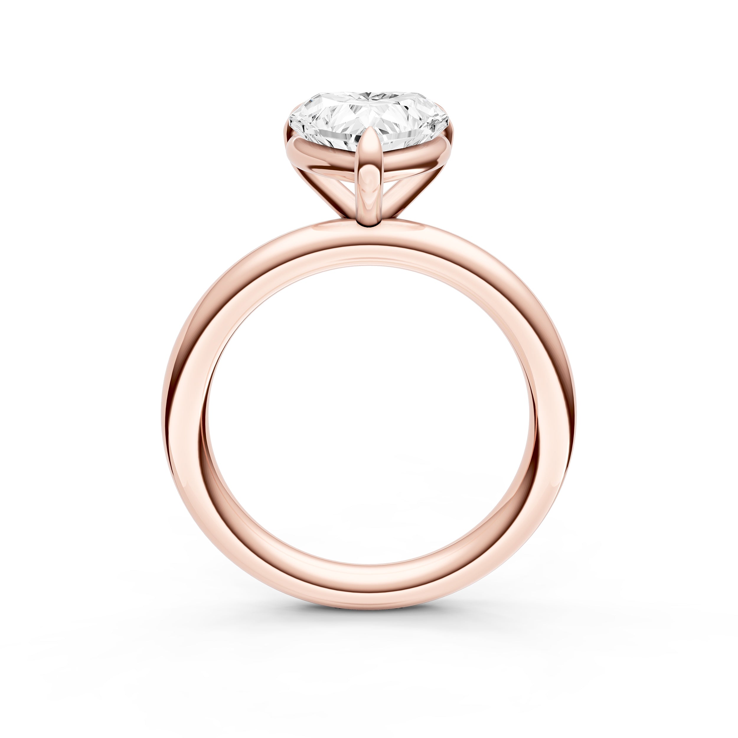 Classic Solitaire Engagement Ring (Heart) Birmingham Jewelry Engagement Ring Birmingham Jewelry 