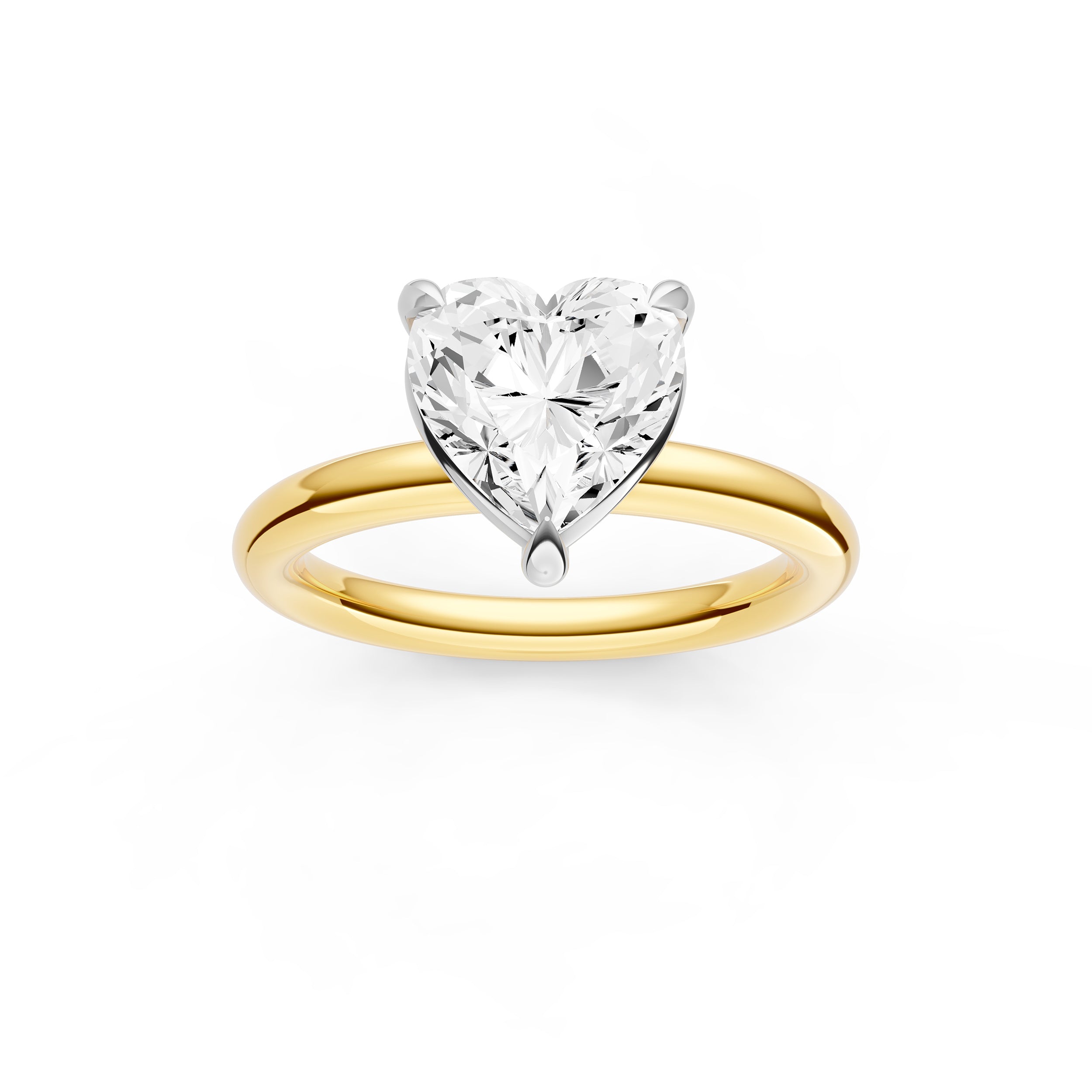 Classic Solitaire Engagement Ring (Heart) Birmingham Jewelry Engagement Ring Birmingham Jewelry 