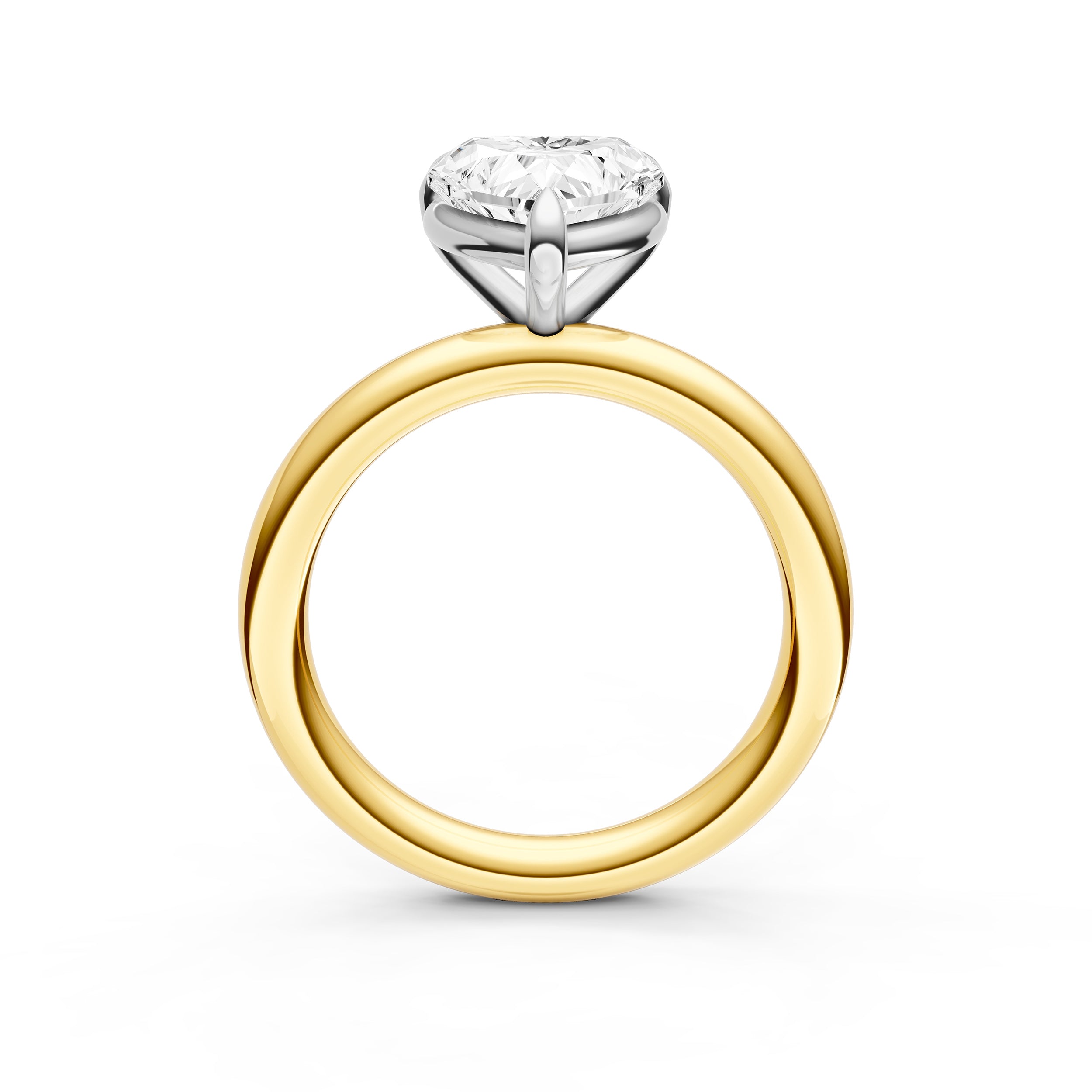 Classic Solitaire Engagement Ring (Heart) Birmingham Jewelry Engagement Ring Birmingham Jewelry 