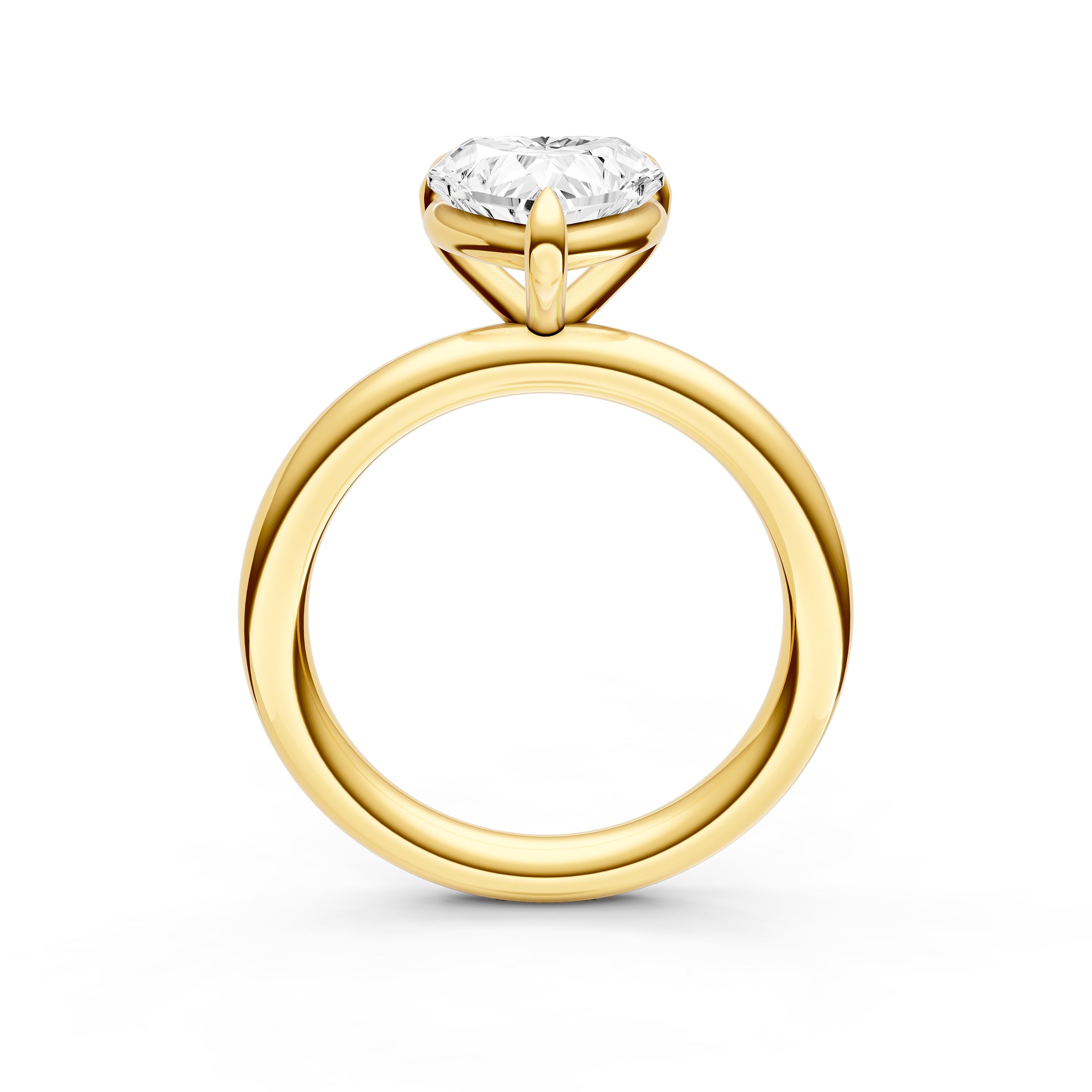 Classic Solitaire Engagement Ring (Heart) Birmingham Jewelry Engagement Ring Birmingham Jewelry 