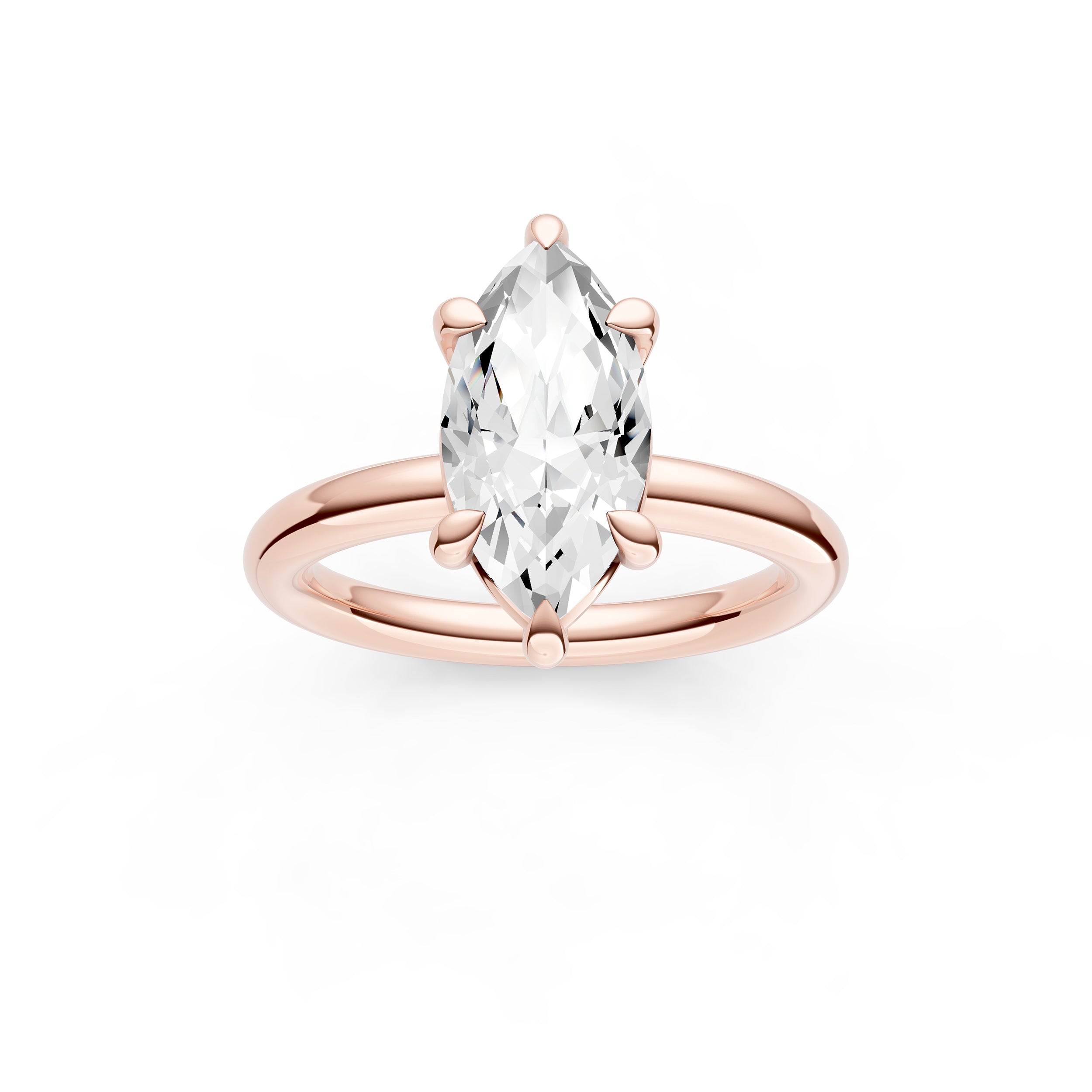 Classic Solitaire Engagement Ring (Marquise) Birmingham Jewelry Engagement Ring Birmingham Jewelry 