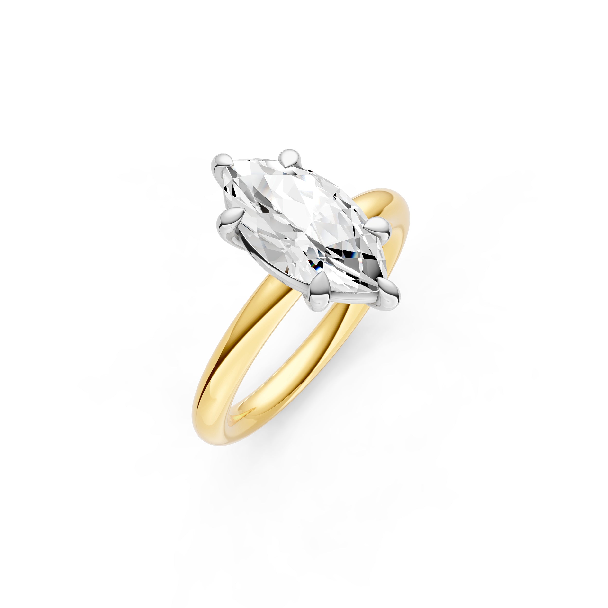 Classic Solitaire Engagement Ring (Marquise) Birmingham Jewelry Engagement Ring Birmingham Jewelry 