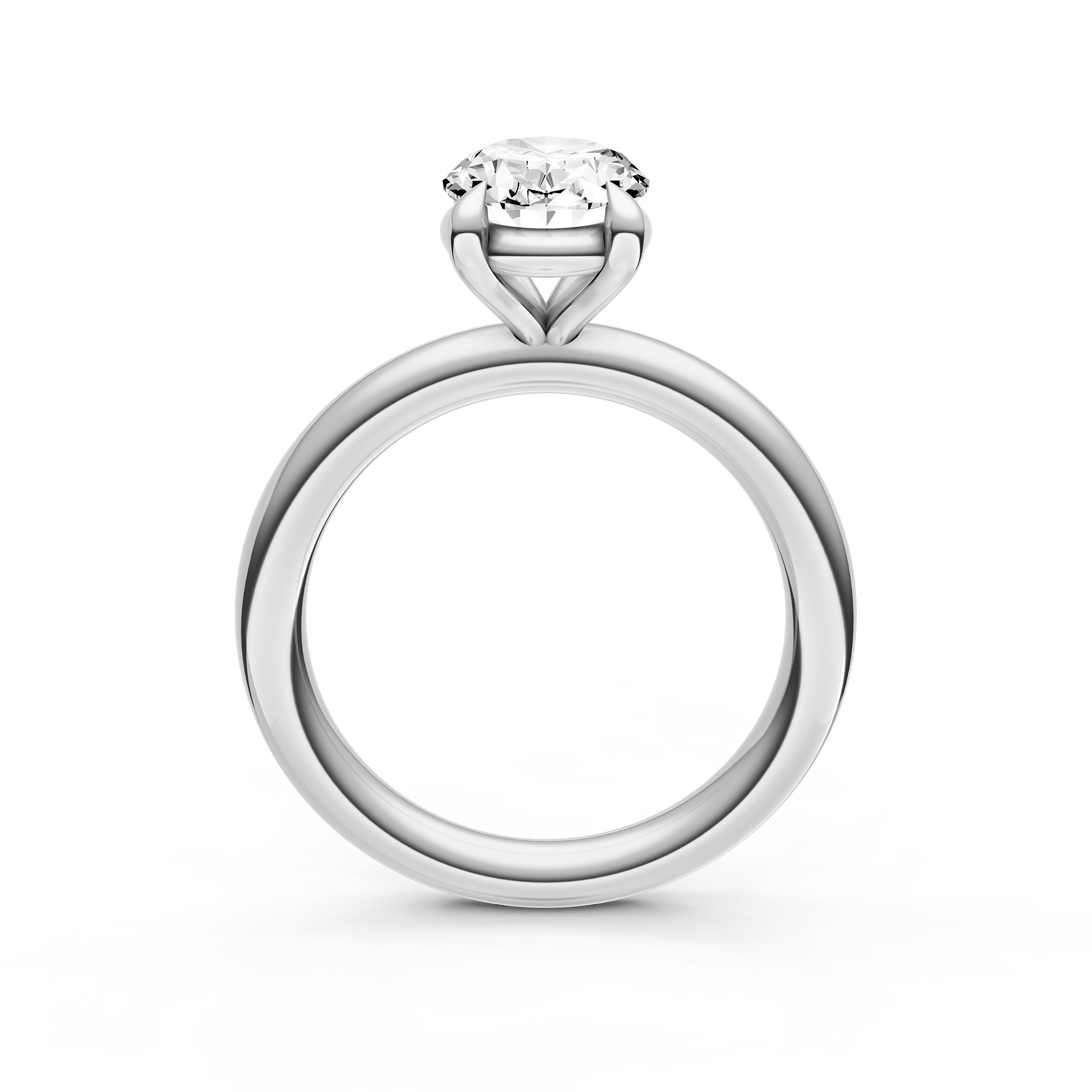 Classic Solitaire Engagement Ring (Oval) Birmingham Jewelry Engagement Ring Birmingham Jewelry 