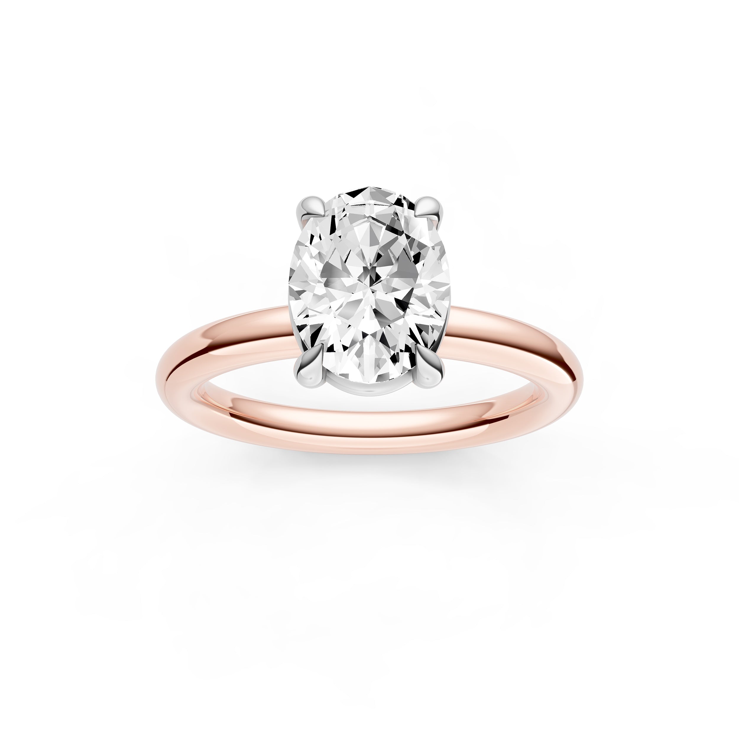 Classic Solitaire Engagement Ring (Oval) Birmingham Jewelry Engagement Ring Birmingham Jewelry 