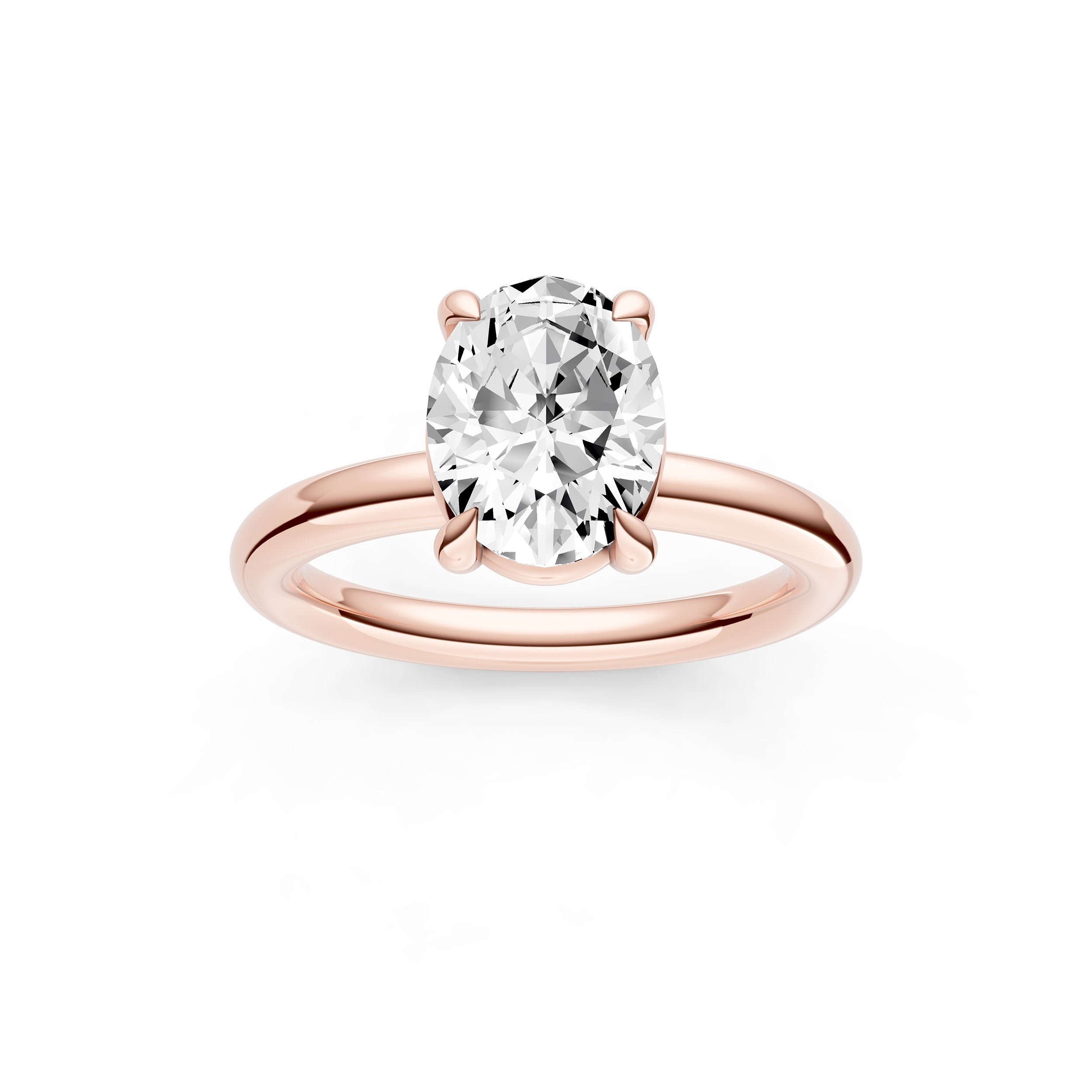 Classic Solitaire Engagement Ring (Oval) Birmingham Jewelry Engagement Ring Birmingham Jewelry 