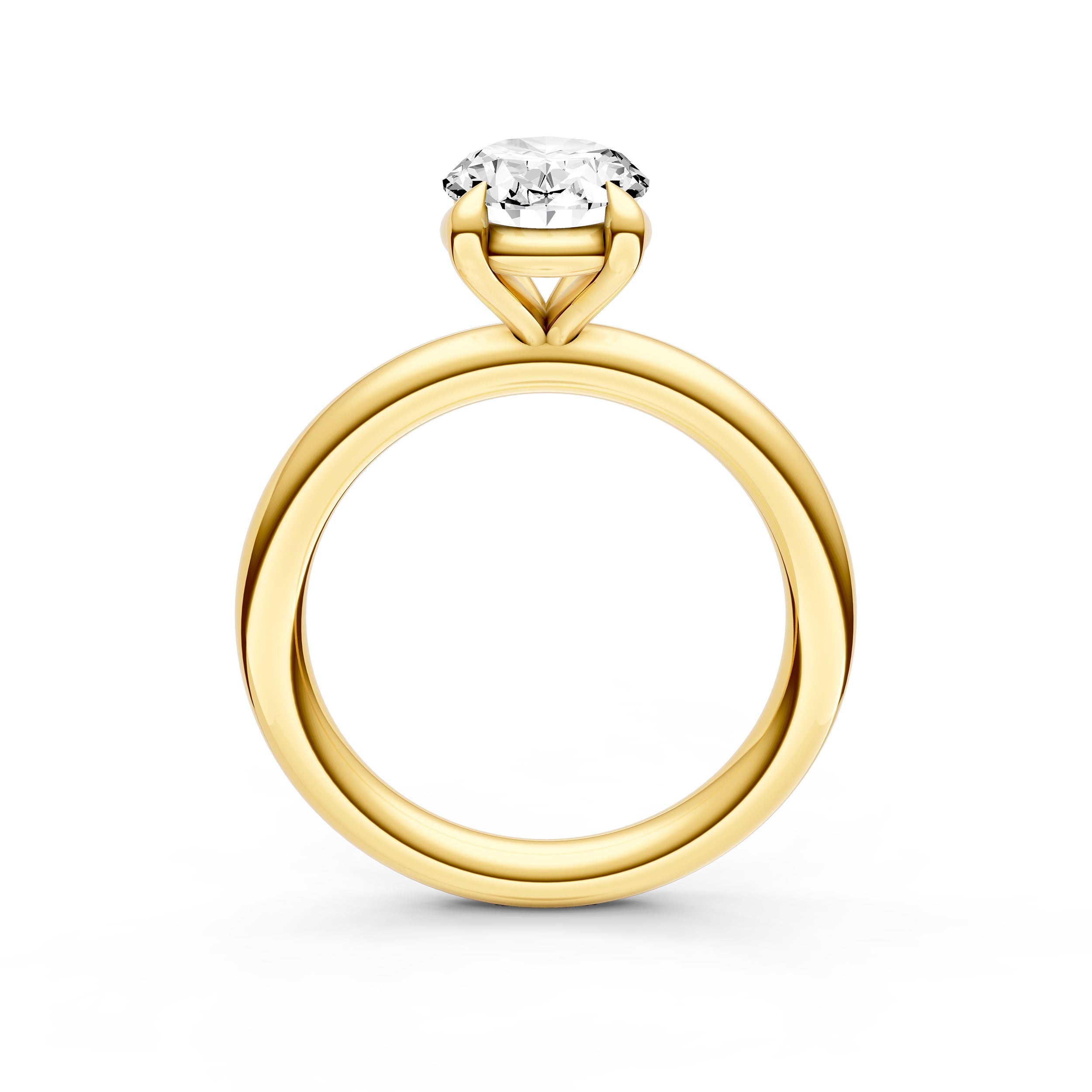 Classic Solitaire Engagement Ring (Oval) Birmingham Jewelry Engagement Ring Birmingham Jewelry 