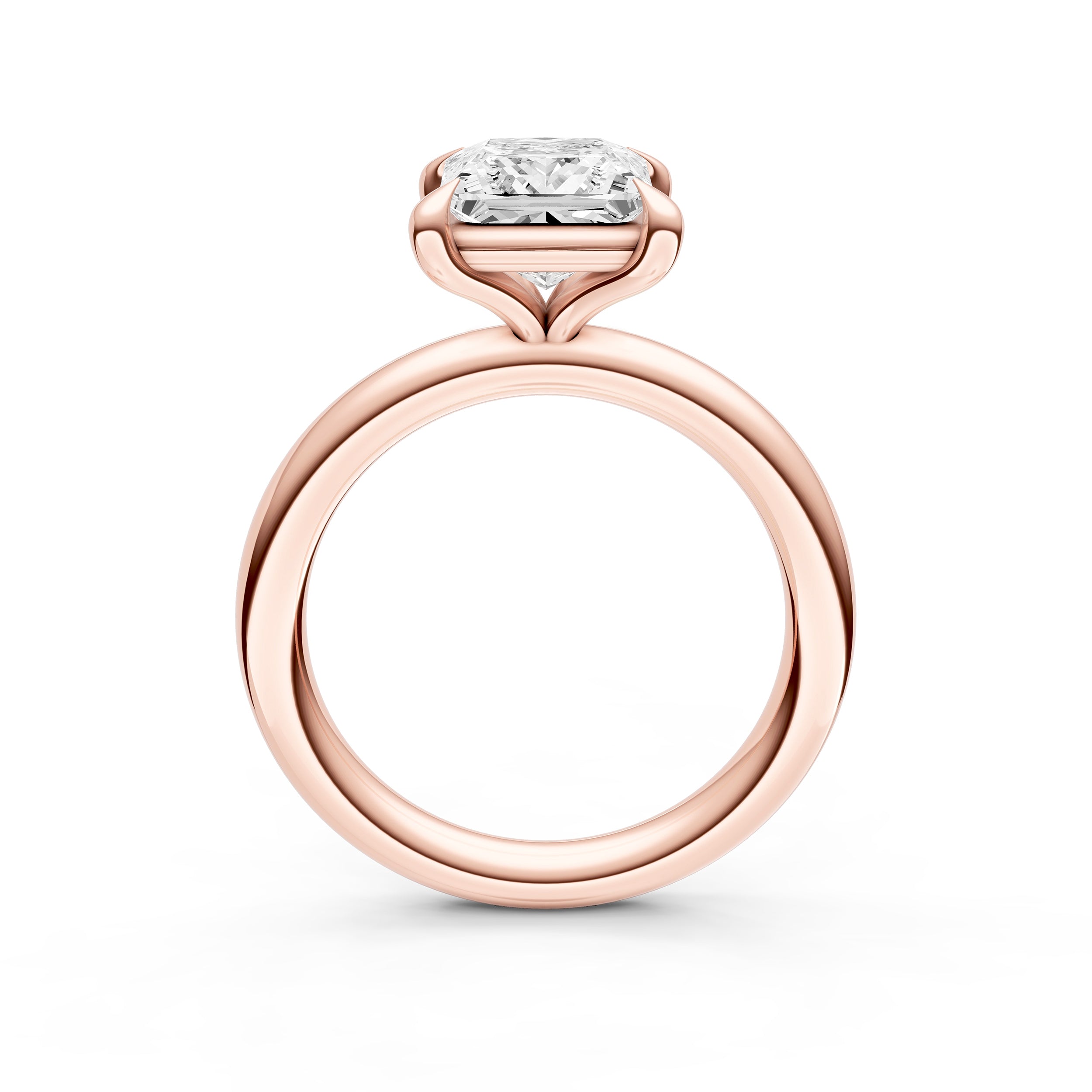Classic Solitaire Engagement Ring (Princess Cut) Birmingham Jewelry Engagement Ring Birmingham Jewelry 
