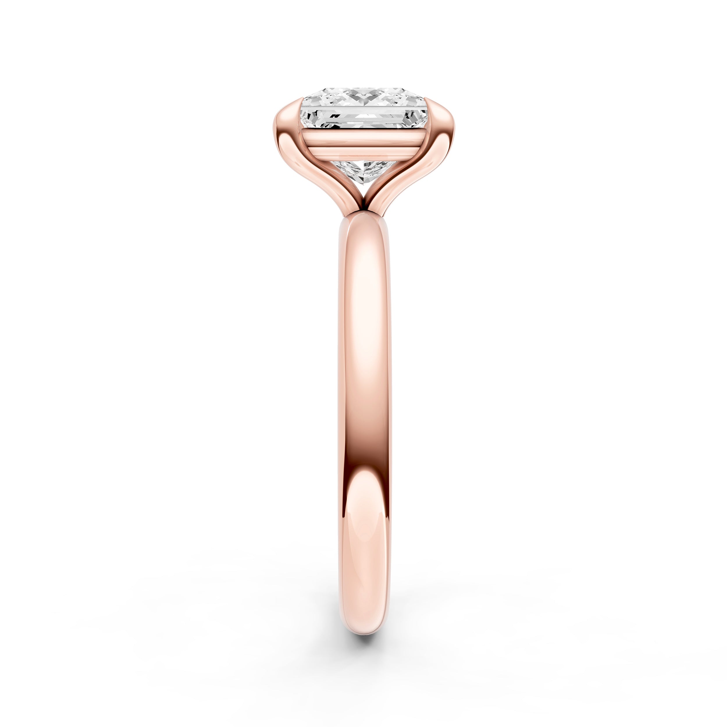 Classic Solitaire Engagement Ring (Princess Cut) Birmingham Jewelry Engagement Ring Birmingham Jewelry 
