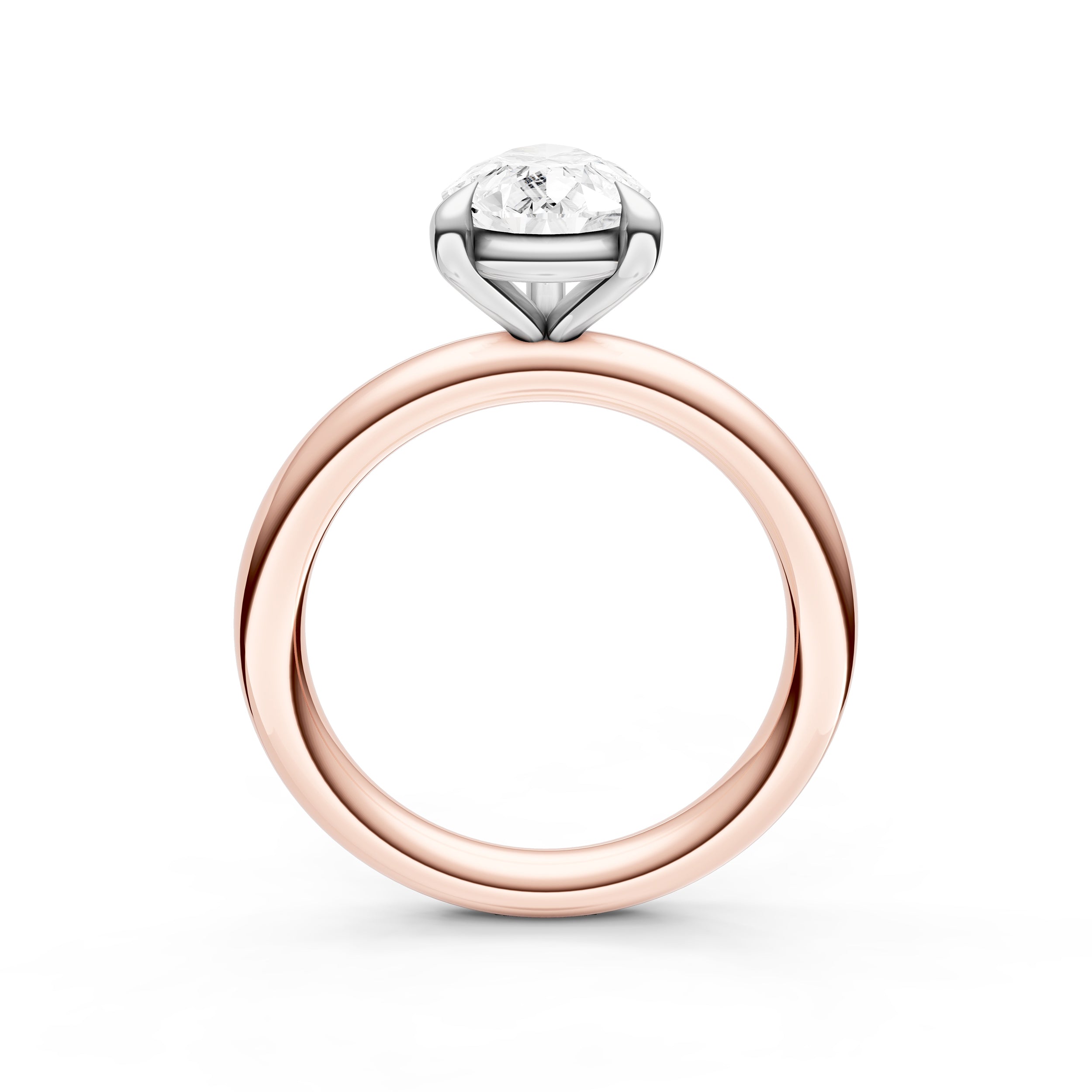 Classic Solitaire Engagement Ring (Pear Shape) Birmingham Jewelry Engagement Ring Birmingham Jewelry 