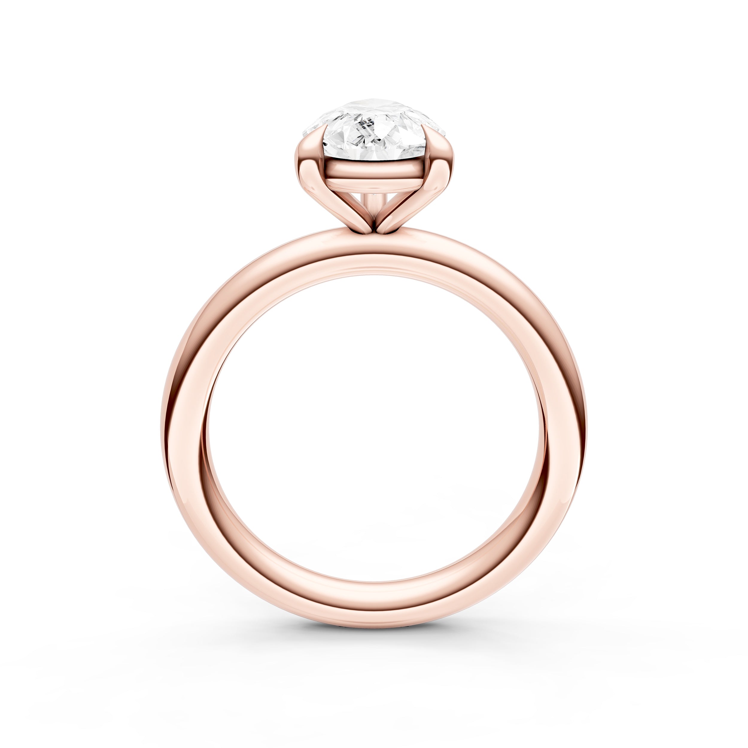 Classic Solitaire Engagement Ring (Pear Shape) Birmingham Jewelry Engagement Ring Birmingham Jewelry 