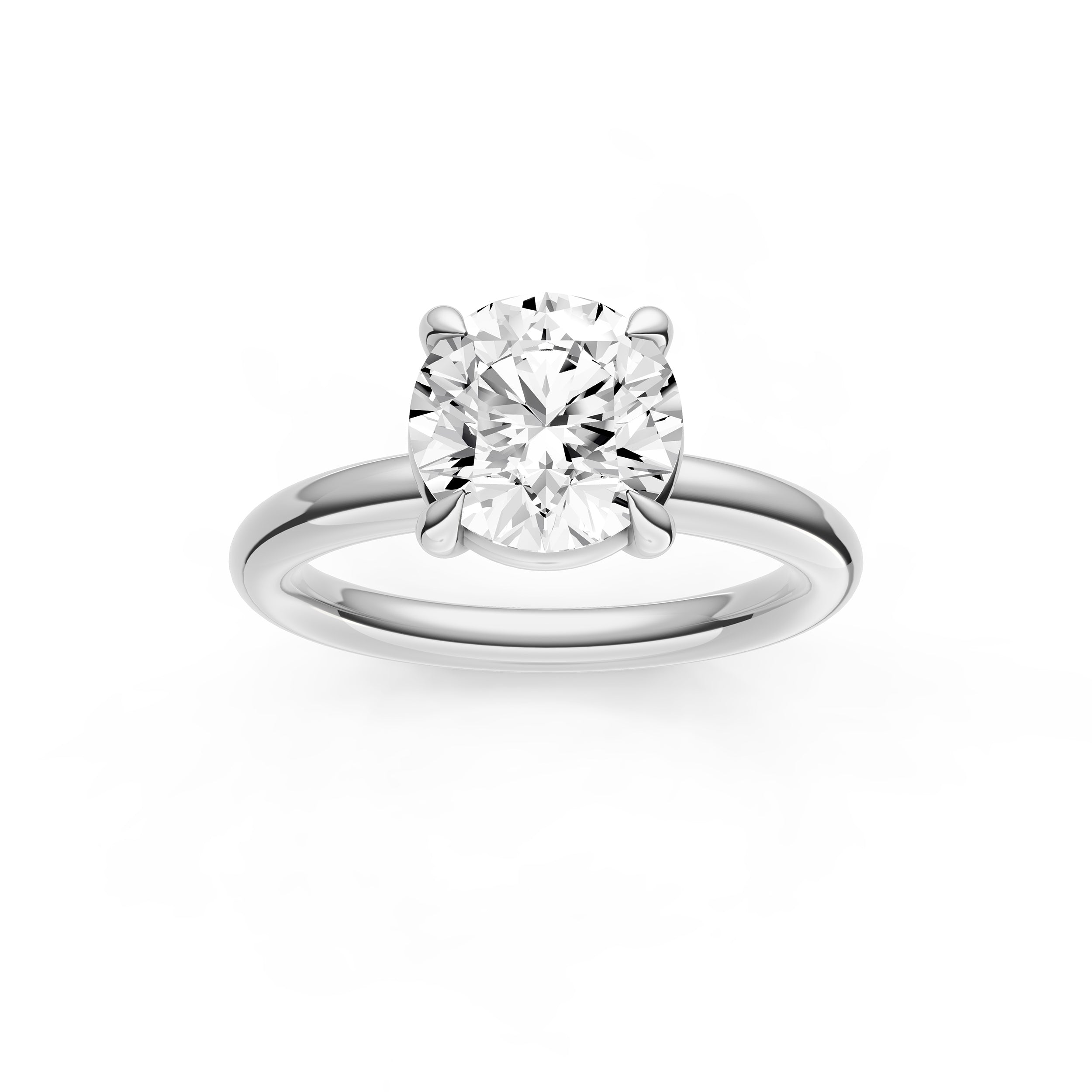 Classic Solitaire Engagement Ring (Round) Birmingham Jewelry Engagement Ring Birmingham Jewelry 