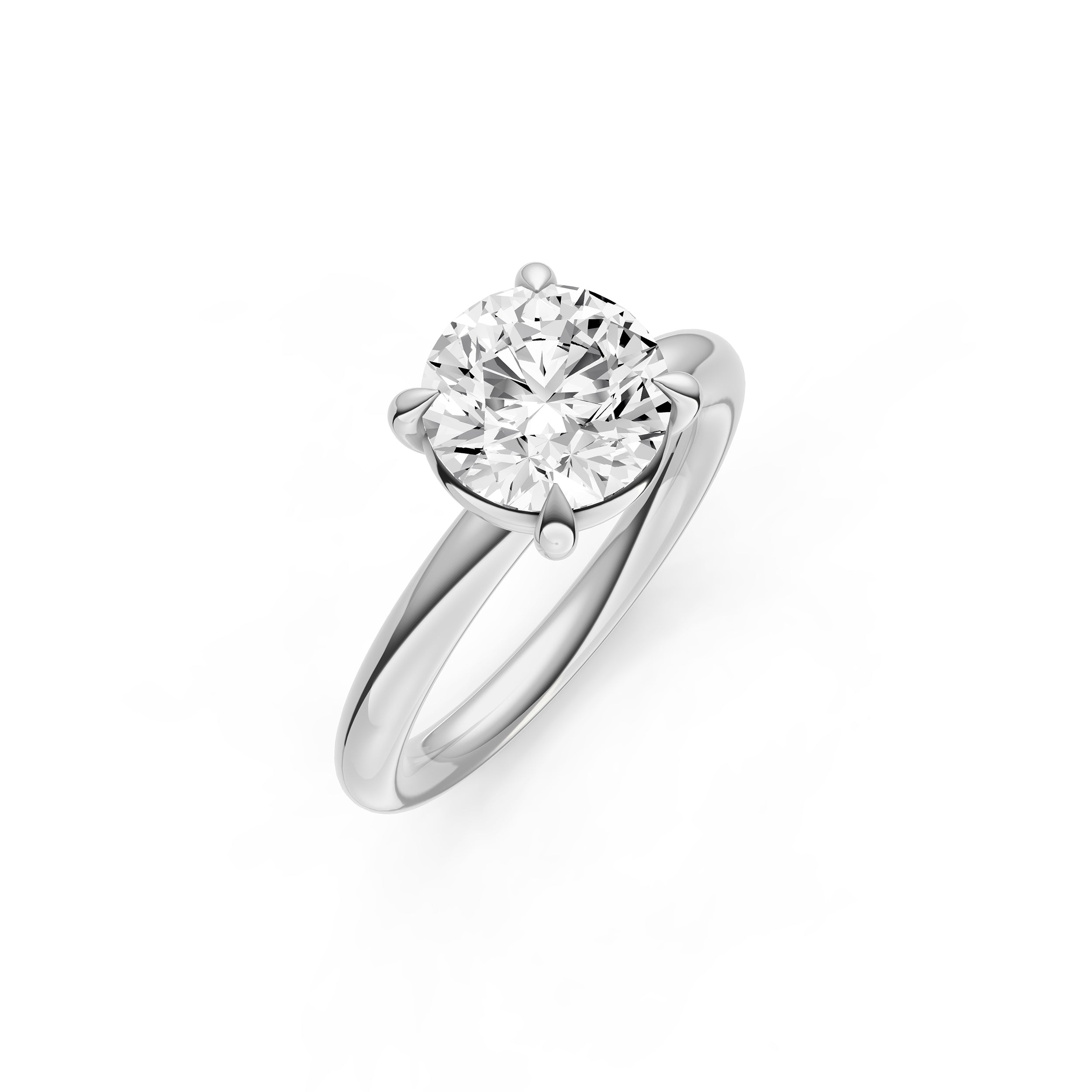 Classic Solitaire Engagement Ring (Round) Birmingham Jewelry Engagement Ring Birmingham Jewelry 