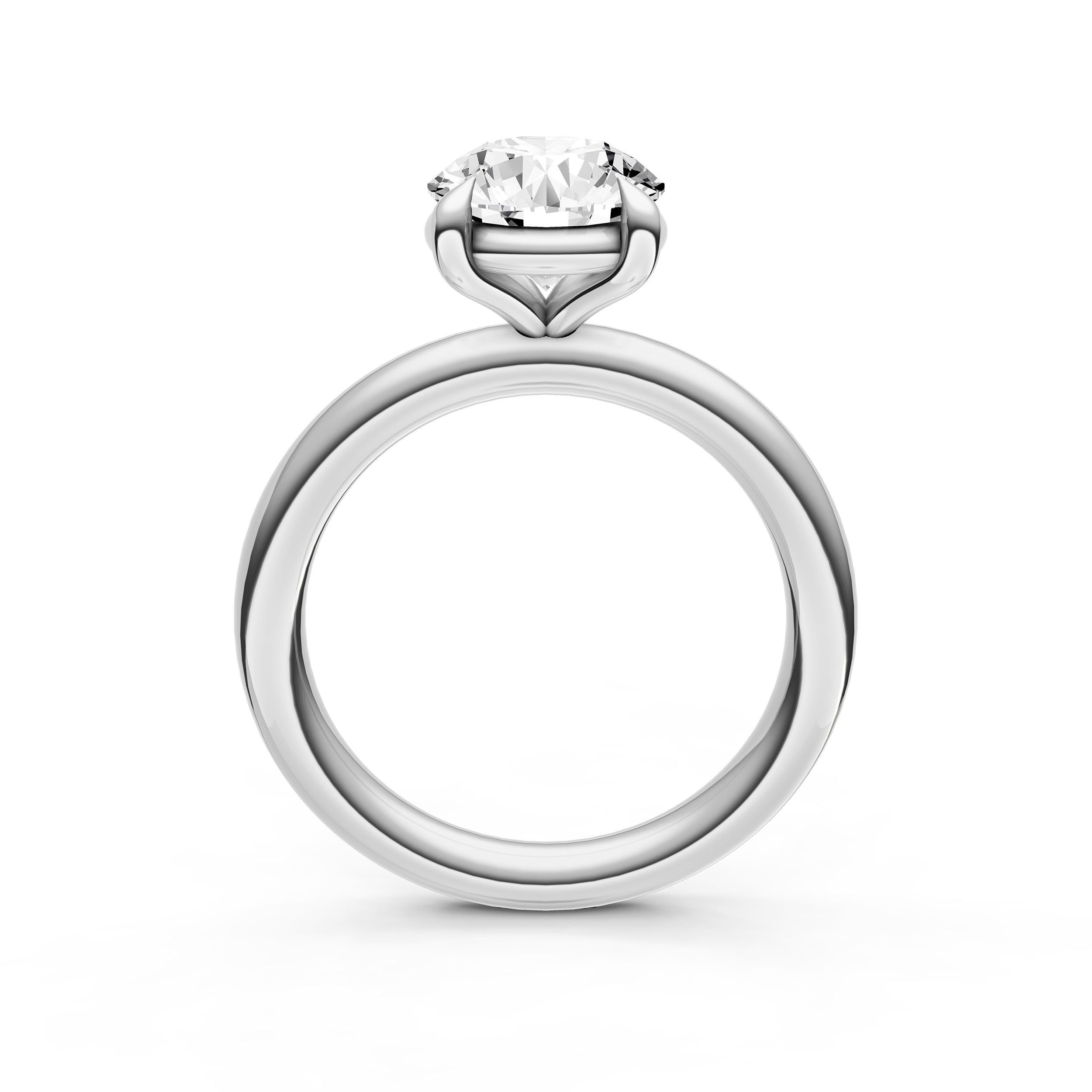 Classic Solitaire Engagement Ring (Round) Birmingham Jewelry Engagement Ring Birmingham Jewelry 