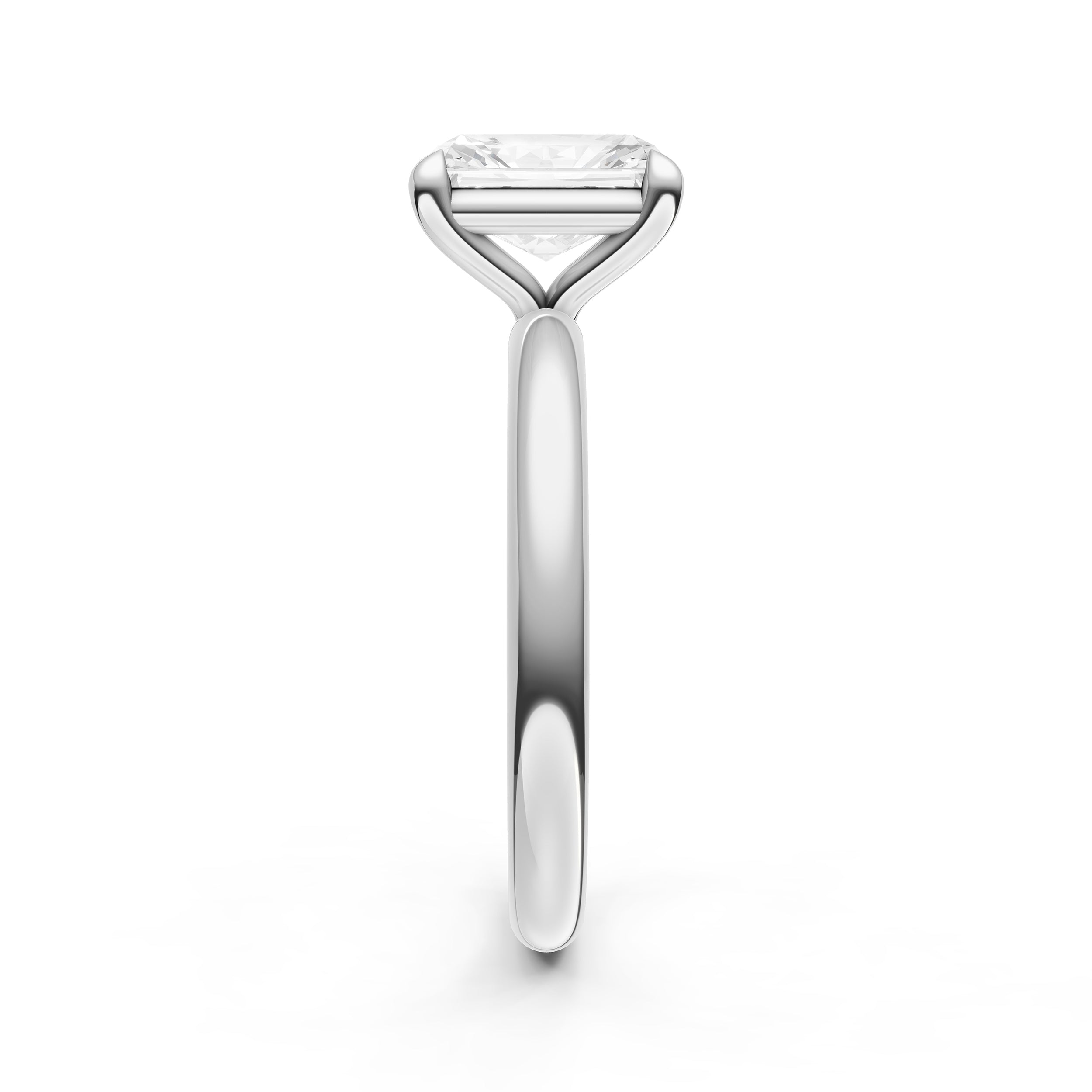 Classic Solitaire Engagement Ring (Radiant) Birmingham Jewelry Engagement Ring Birmingham Jewelry 