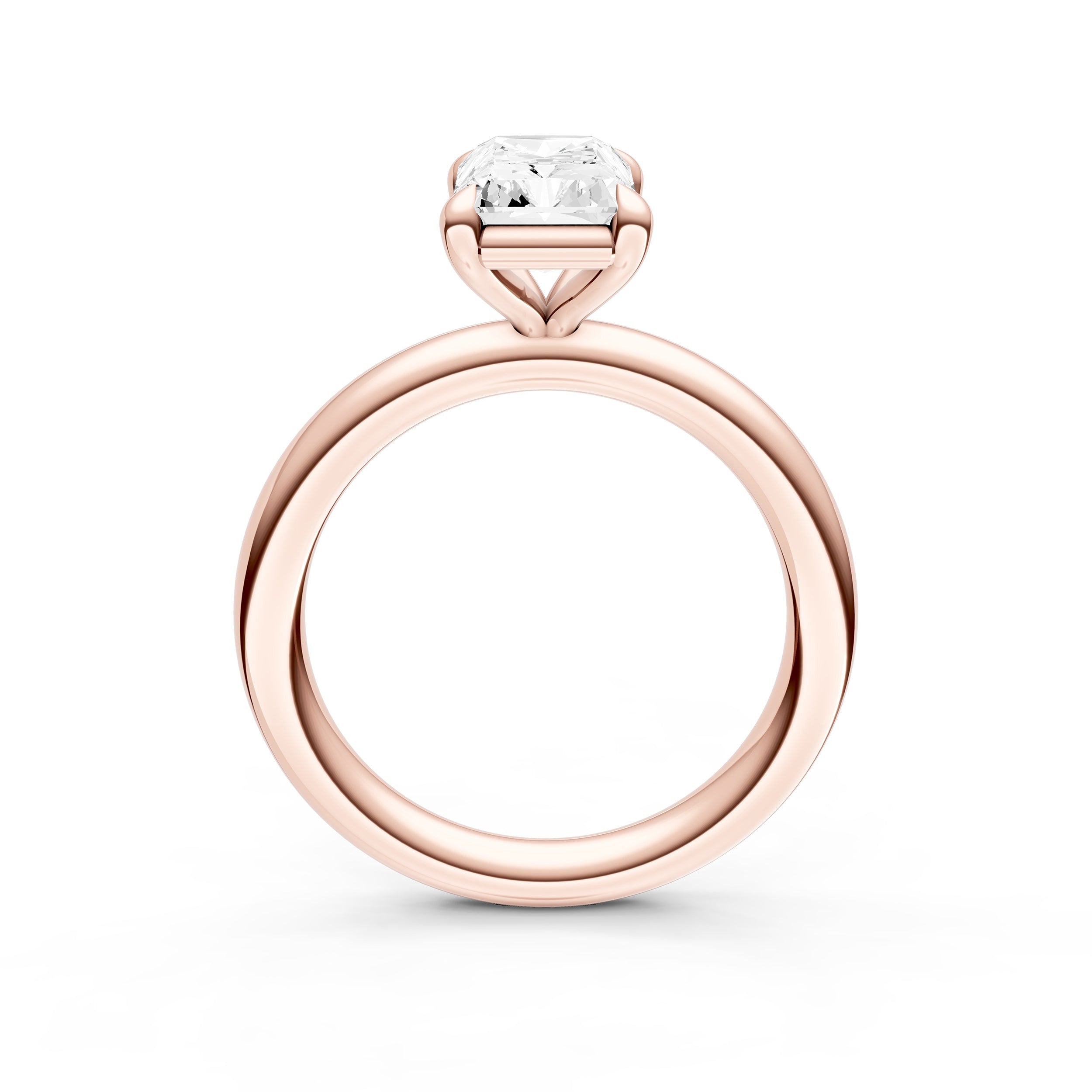 Classic Solitaire Engagement Ring (Radiant) Birmingham Jewelry Engagement Ring Birmingham Jewelry 