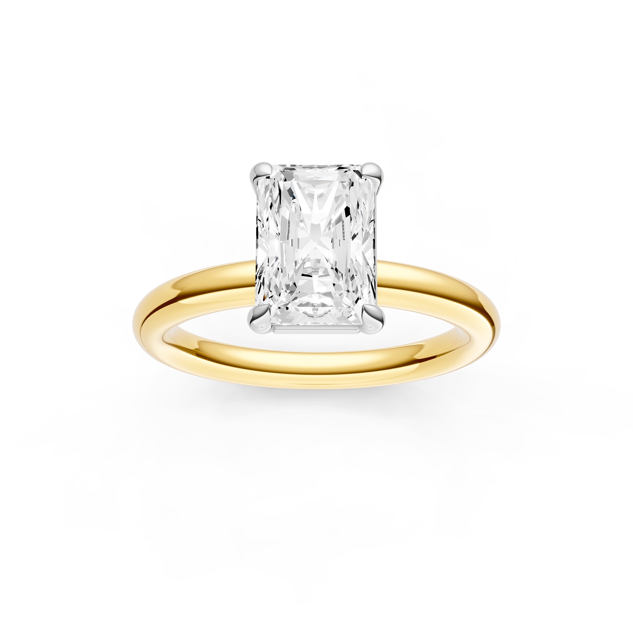 Classic Solitaire Engagement Ring (Radiant) Birmingham Jewelry Engagement Ring Birmingham Jewelry 