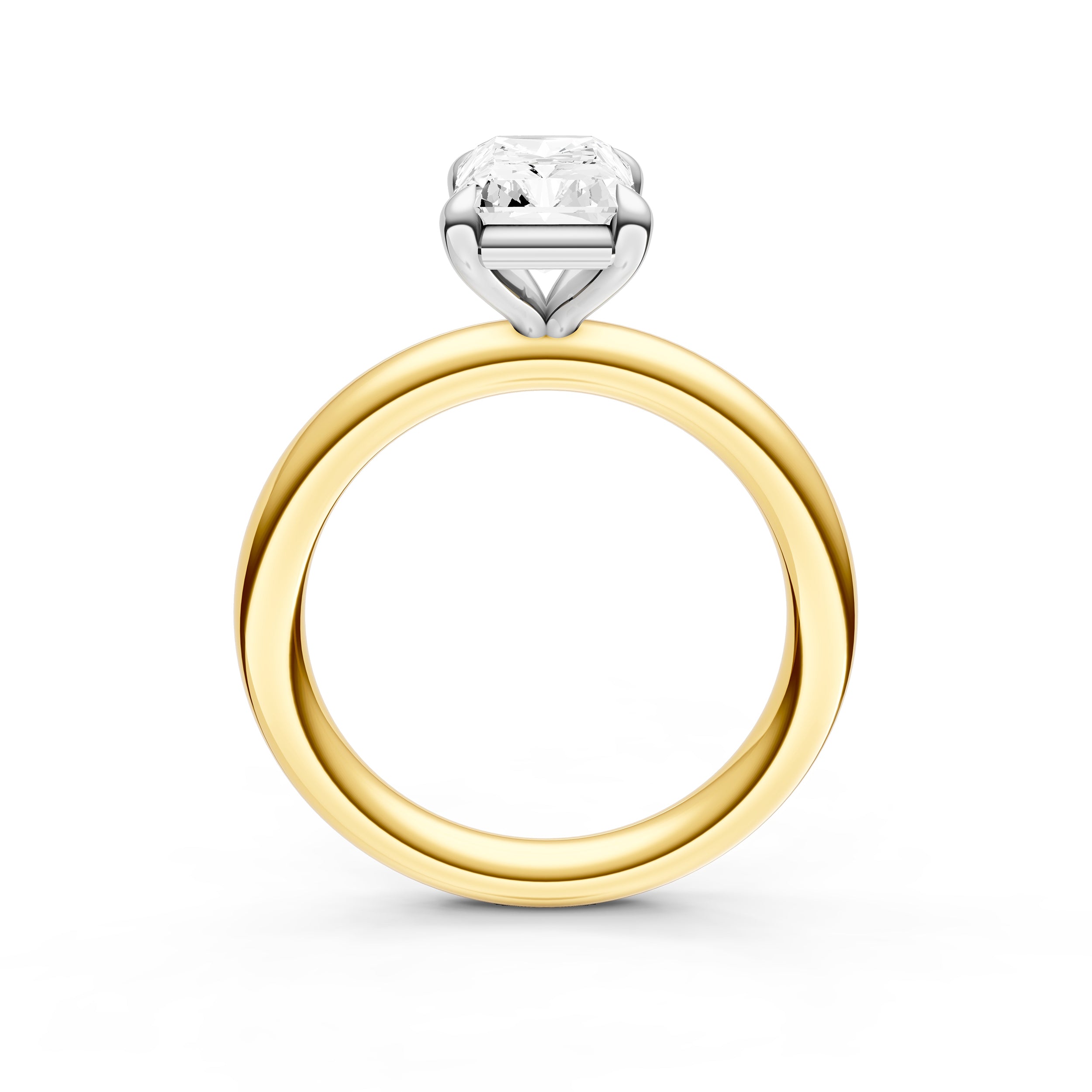 Classic Solitaire Engagement Ring (Radiant) Birmingham Jewelry Engagement Ring Birmingham Jewelry 