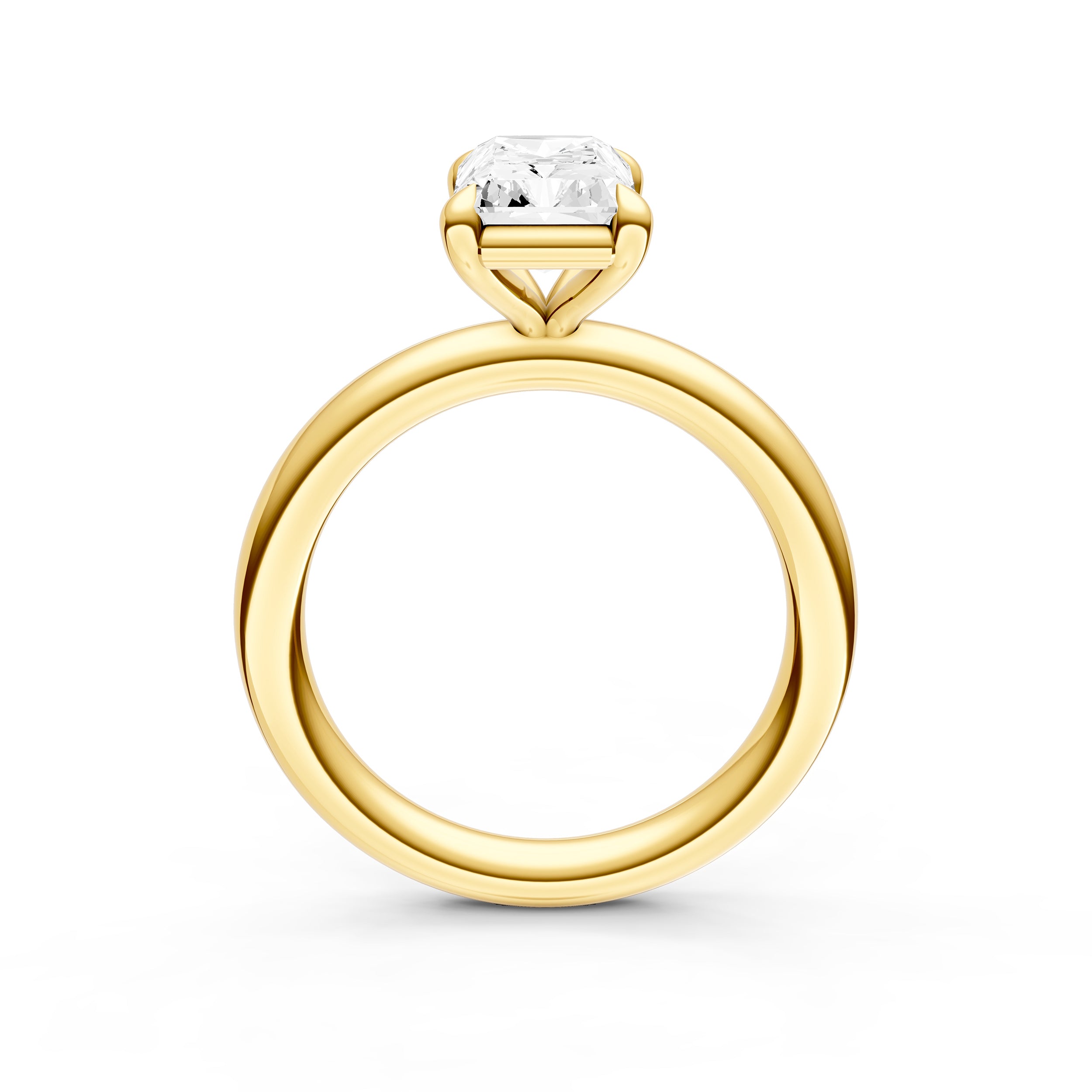 Classic Solitaire Engagement Ring (Radiant) Birmingham Jewelry Engagement Ring Birmingham Jewelry 