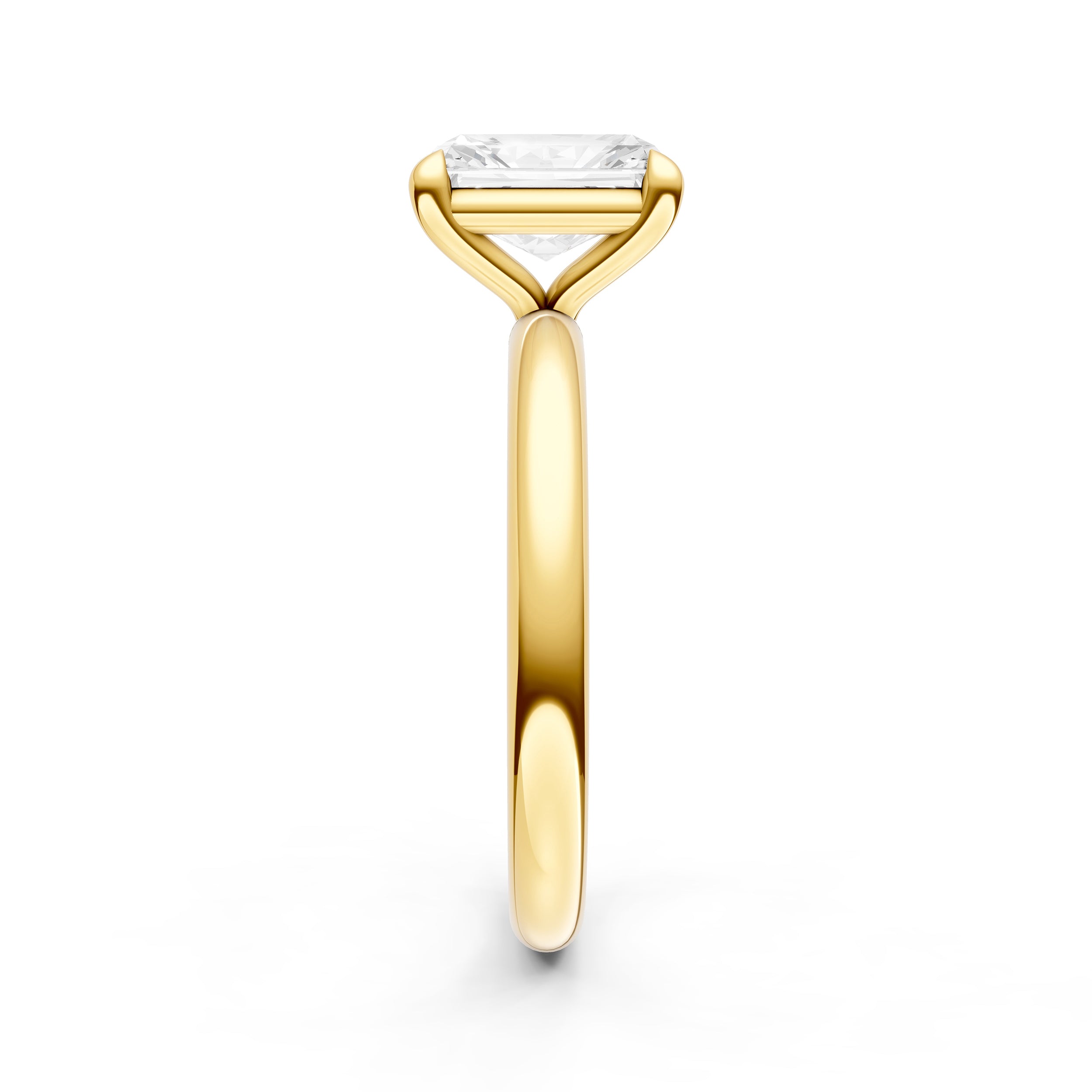 Classic Solitaire Engagement Ring (Radiant) Birmingham Jewelry Engagement Ring Birmingham Jewelry 