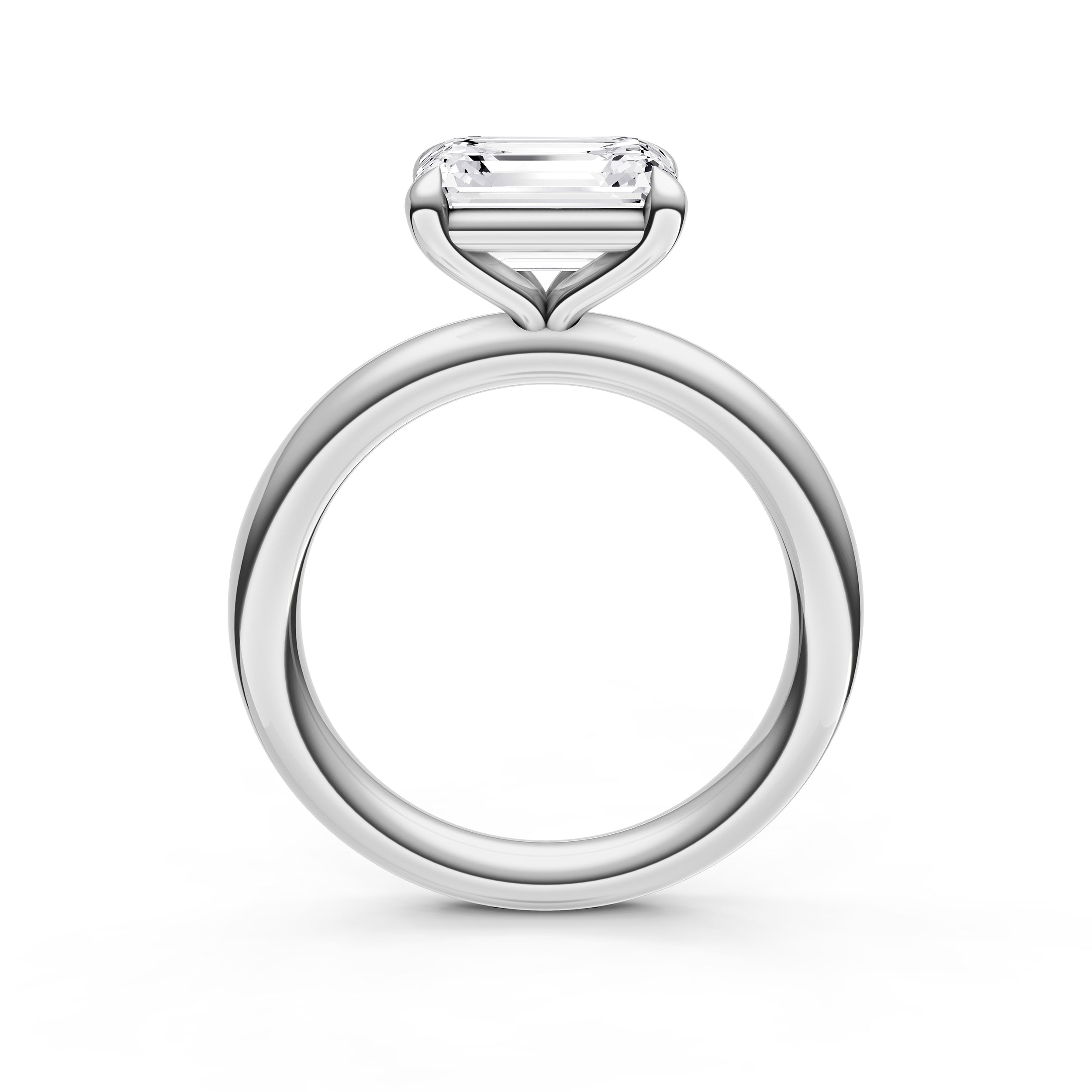 E2W Classic Semi-Mount (Emerald) Birmingham Jewelry Engagement Ring Birmingham Jewelry 