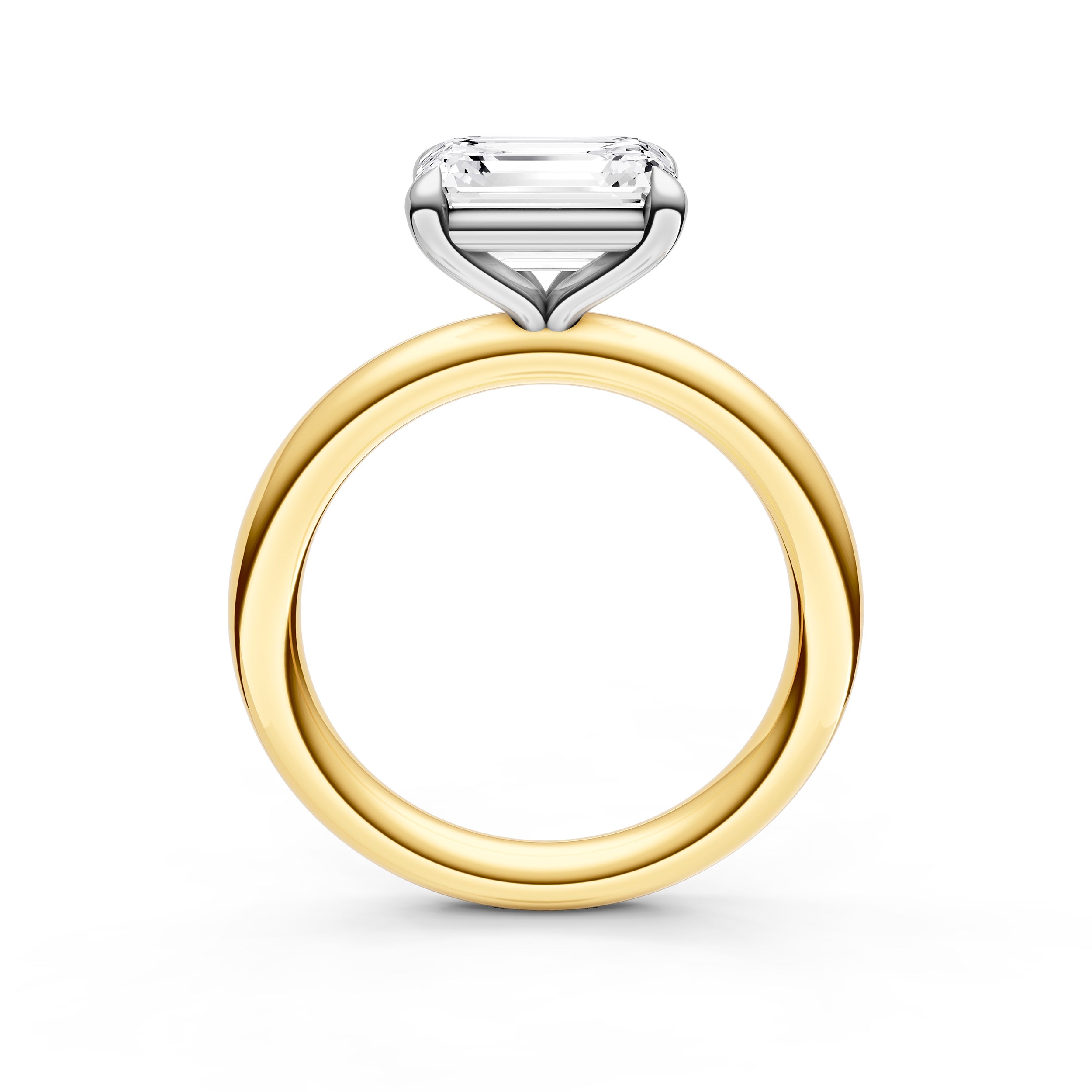 E2W Classic Semi-Mount (Emerald) Birmingham Jewelry Engagement Ring Birmingham Jewelry 