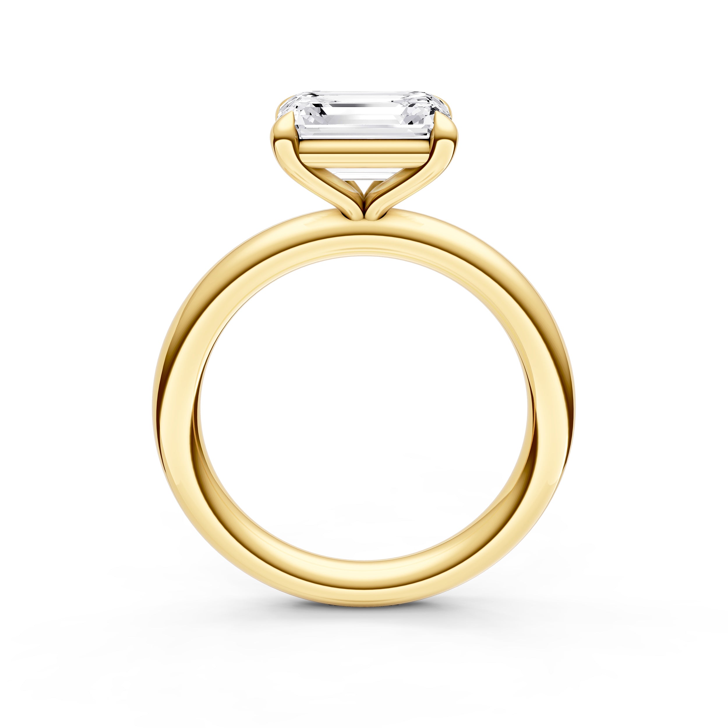E2W Classic Semi-Mount (Emerald) Birmingham Jewelry Engagement Ring Birmingham Jewelry 