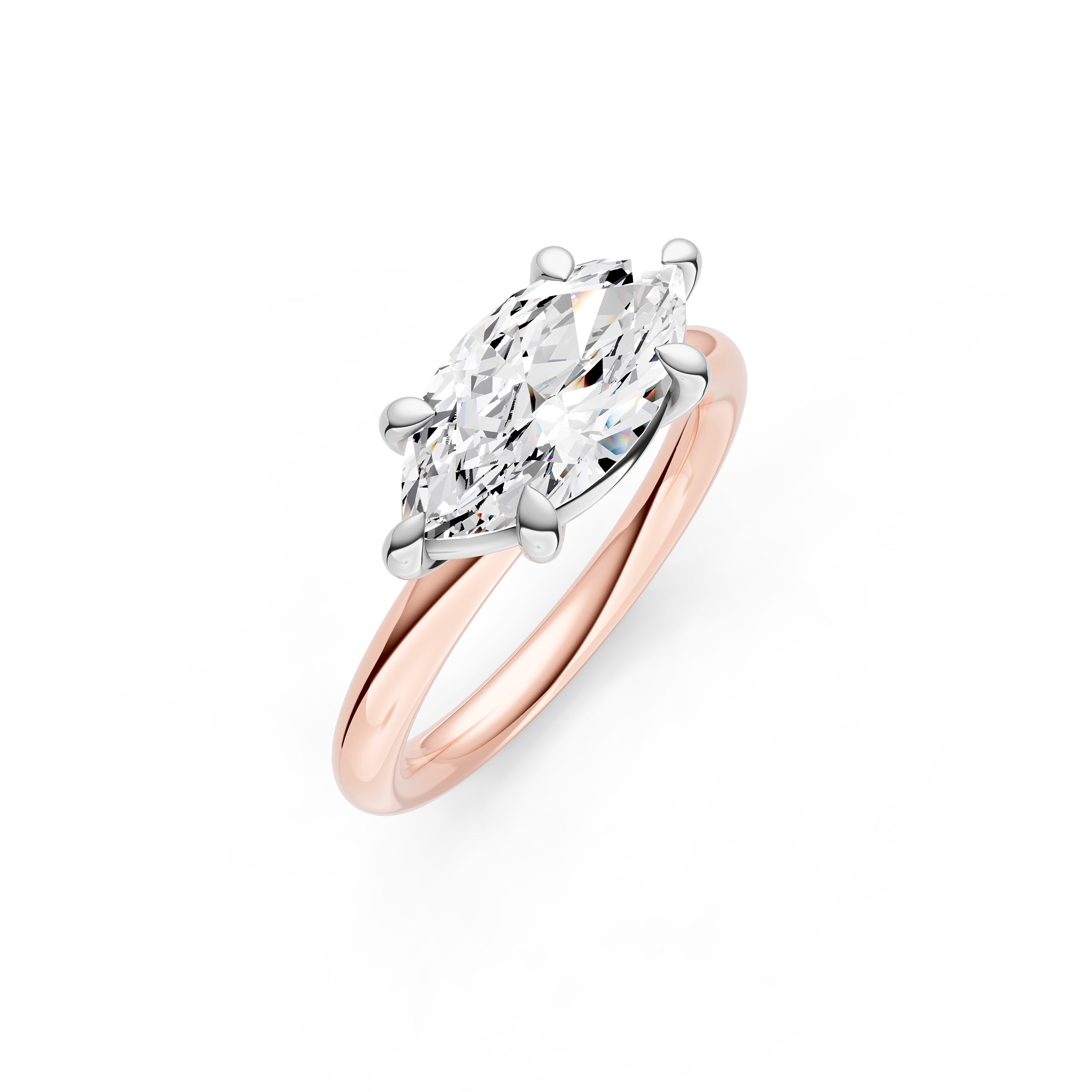 E2W Classic Semi-Mount (Marquise) Birmingham Jewelry Engagement Ring Birmingham Jewelry 