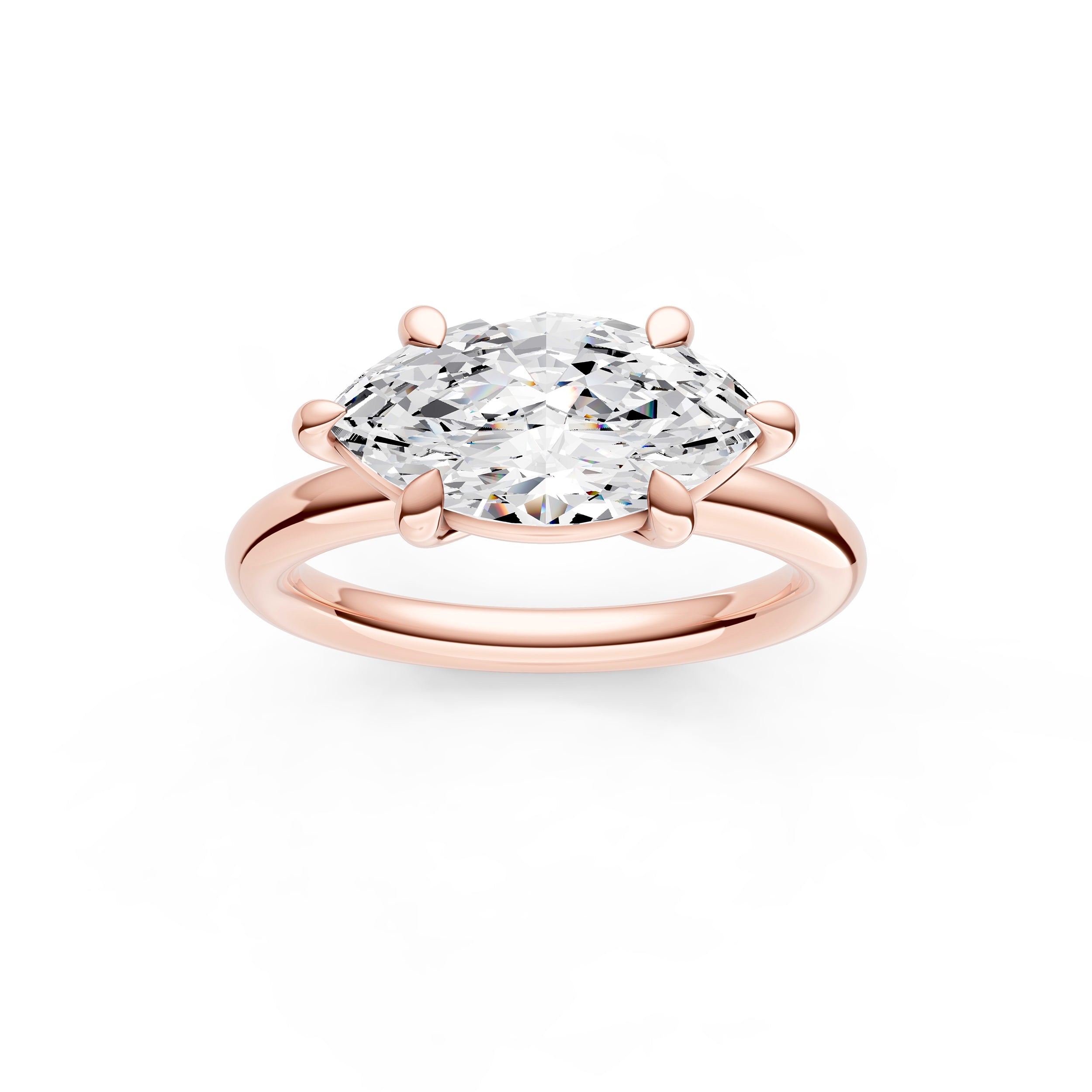 E2W Classic Semi-Mount (Marquise) Birmingham Jewelry Engagement Ring Birmingham Jewelry 