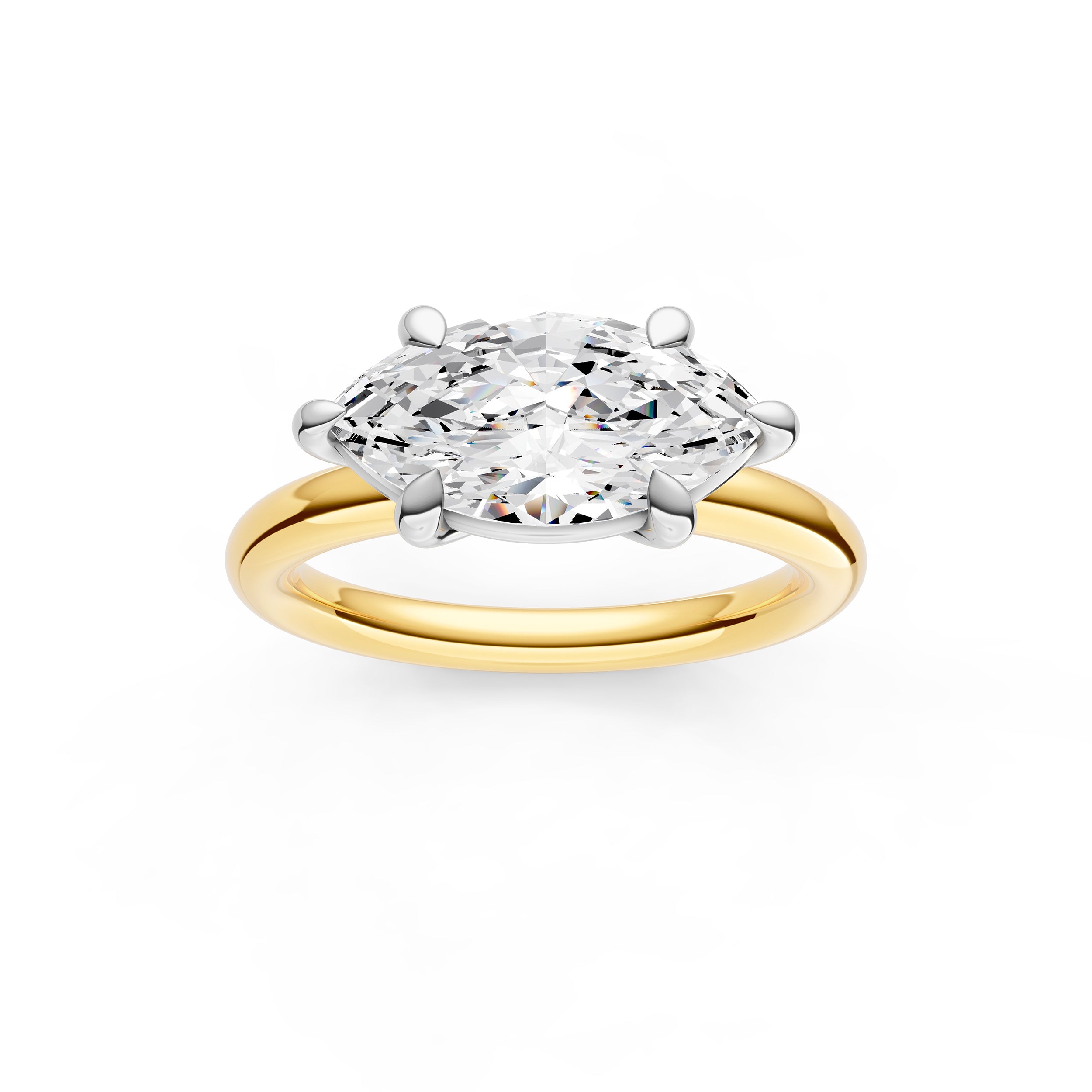 E2W Classic Semi-Mount (Marquise) Birmingham Jewelry Engagement Ring Birmingham Jewelry 