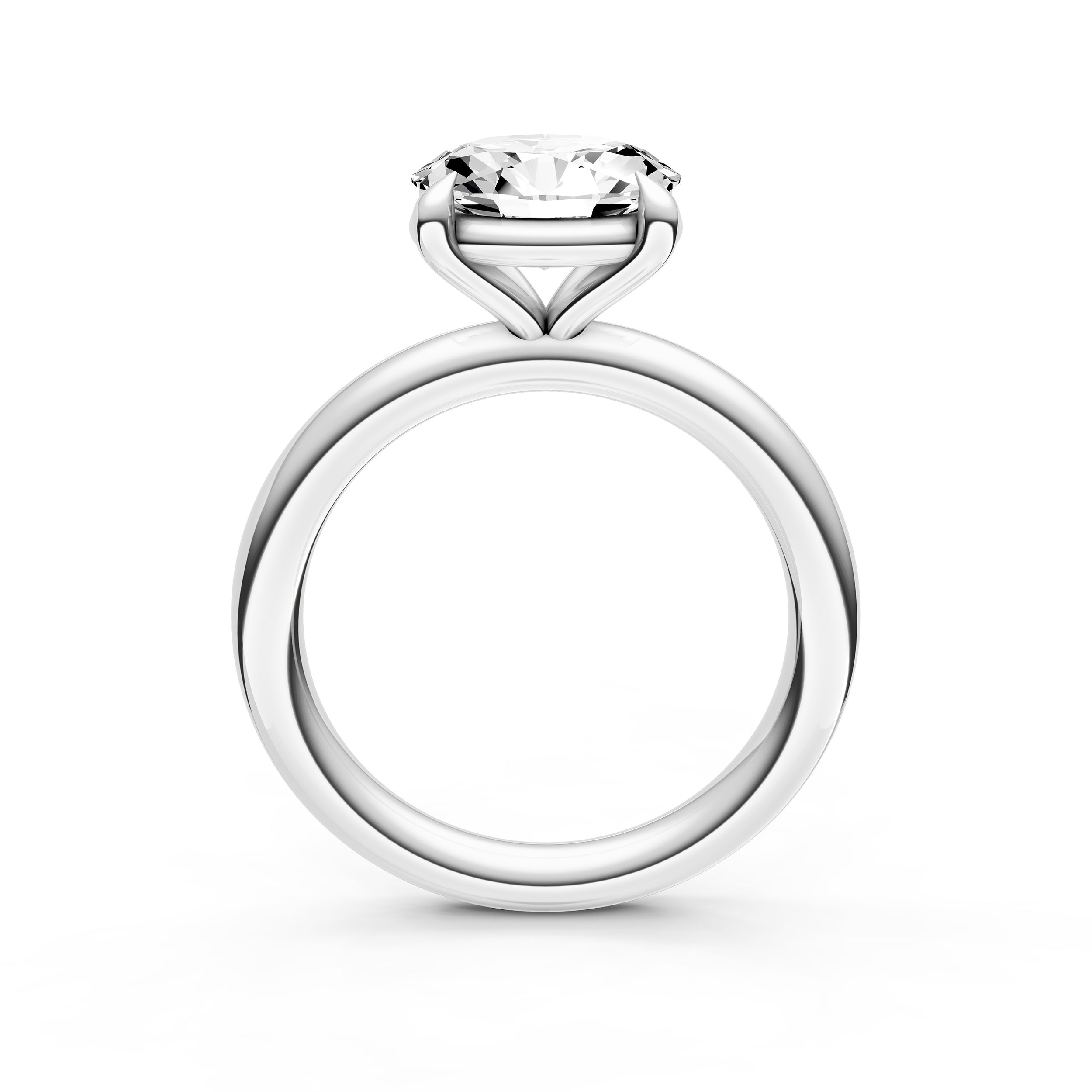 E2W Classic Semi-Mount (Oval) Birmingham Jewelry Engagement Ring Birmingham Jewelry 