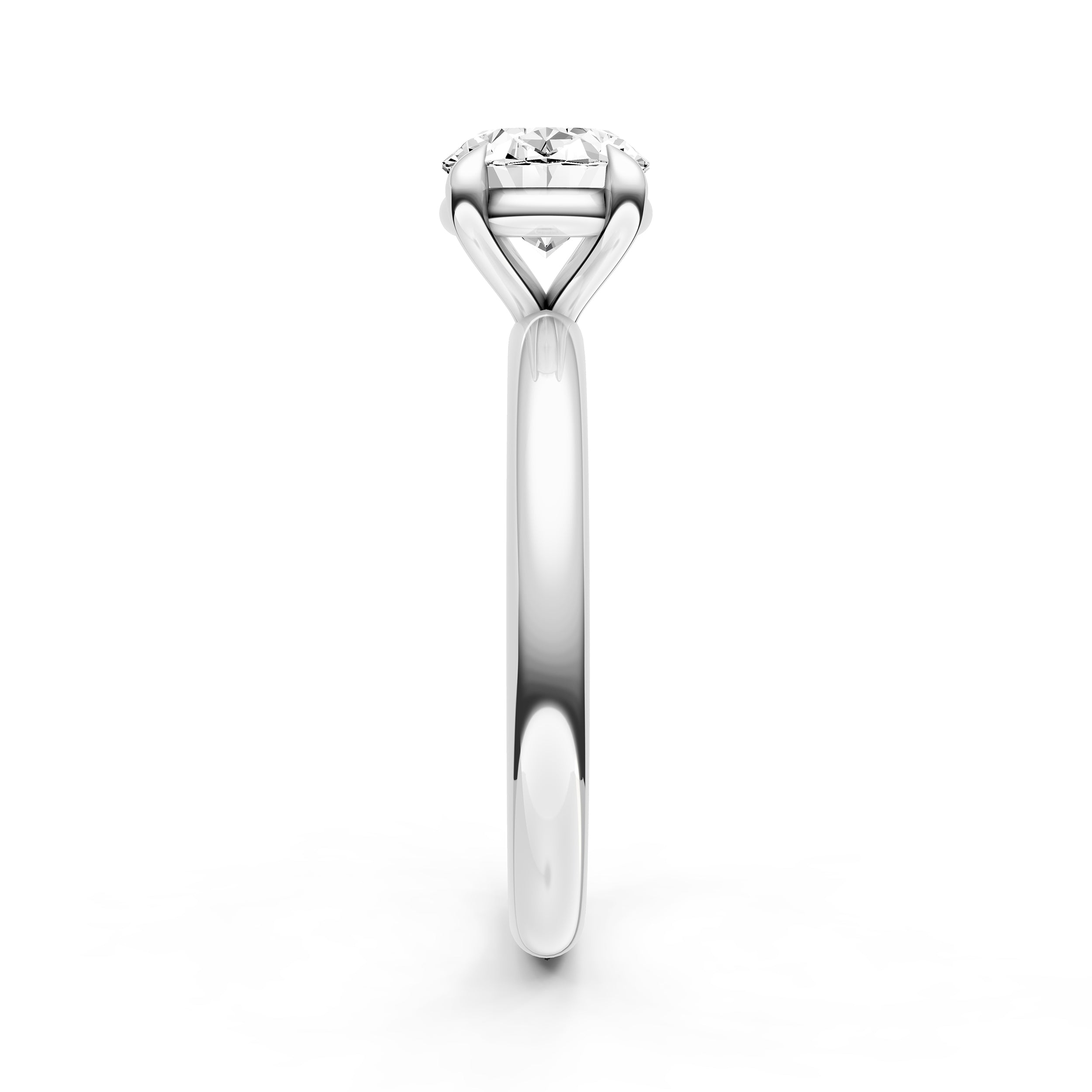 E2W Classic Semi-Mount (Oval) Birmingham Jewelry Engagement Ring Birmingham Jewelry 