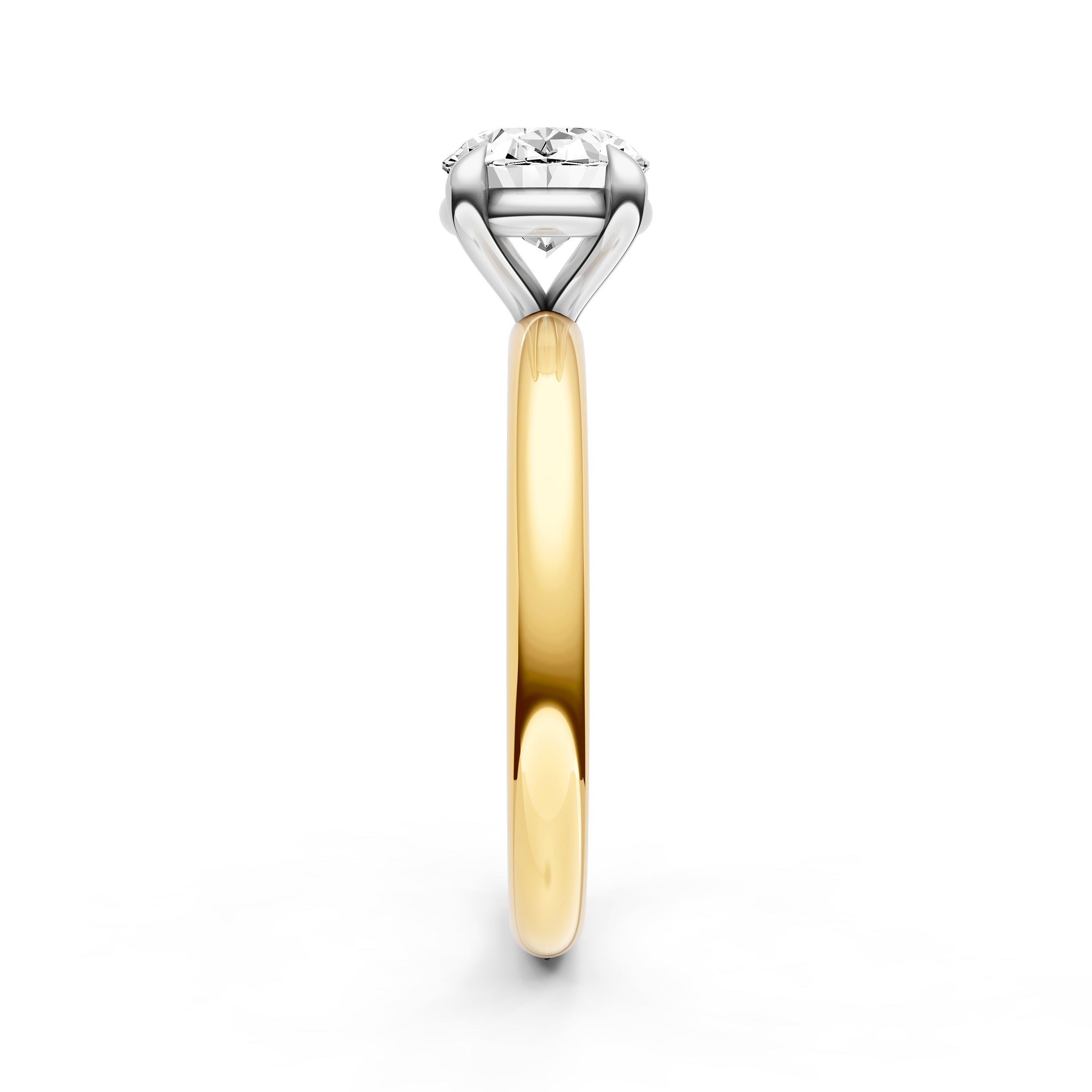 E2W Classic Semi-Mount (Oval) Birmingham Jewelry Engagement Ring Birmingham Jewelry 