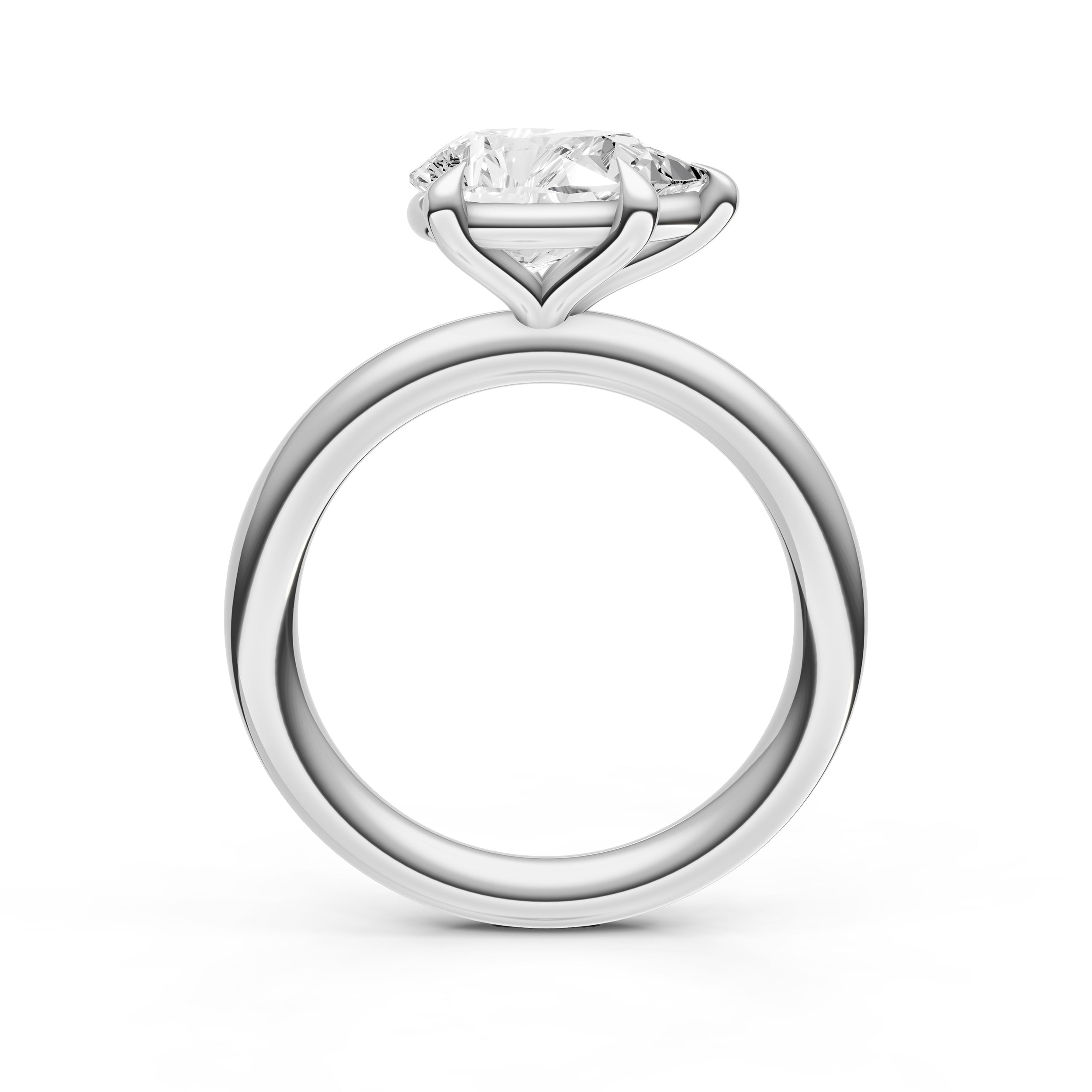 E2W Classic Engagement Ring (Pear Shape) Birmingham Jewelry Engagement Ring Birmingham Jewelry 