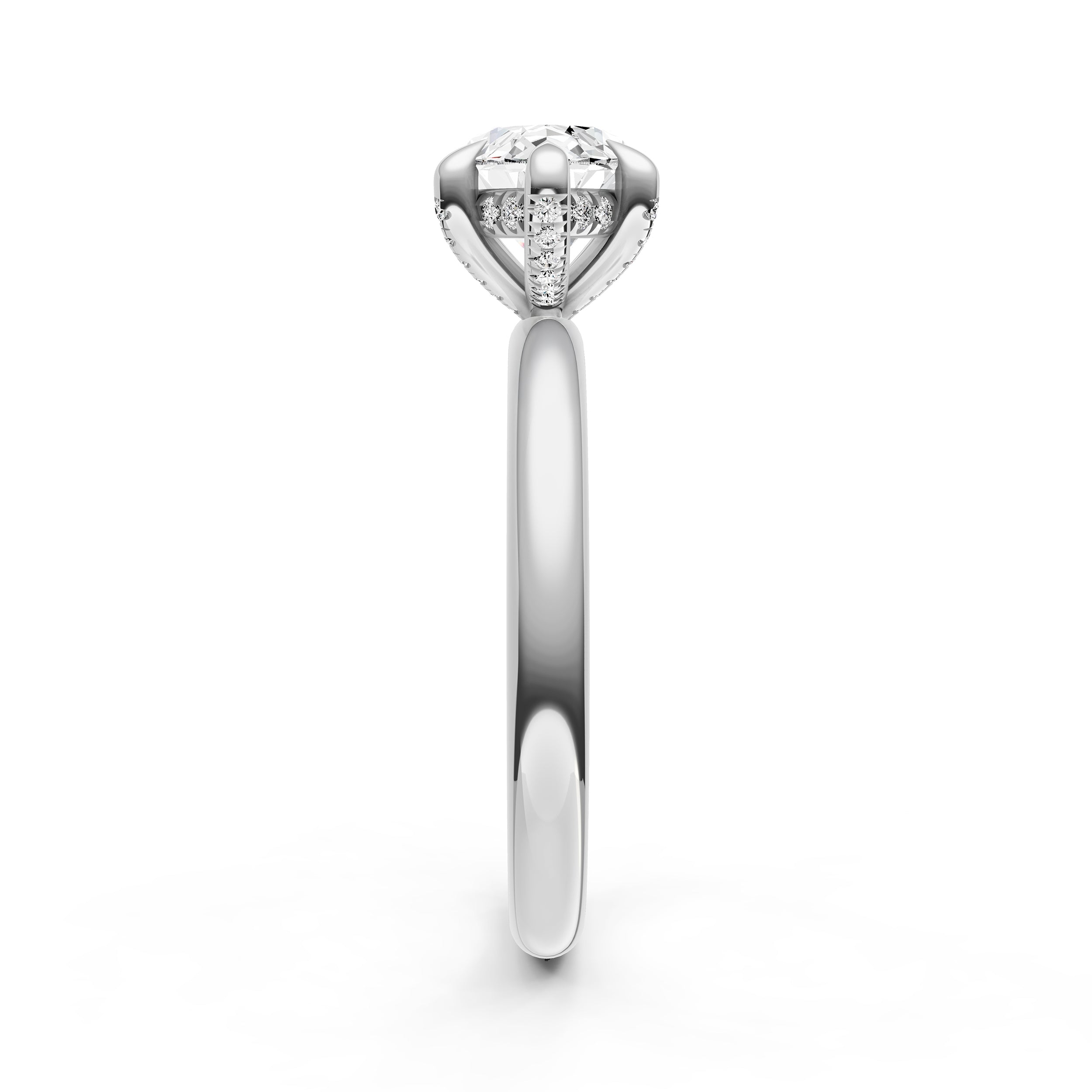 E2W Diamond Crown Engagement Ring (Marquise) Birmingham Jewelry Engagement Ring Birmingham Jewelry 