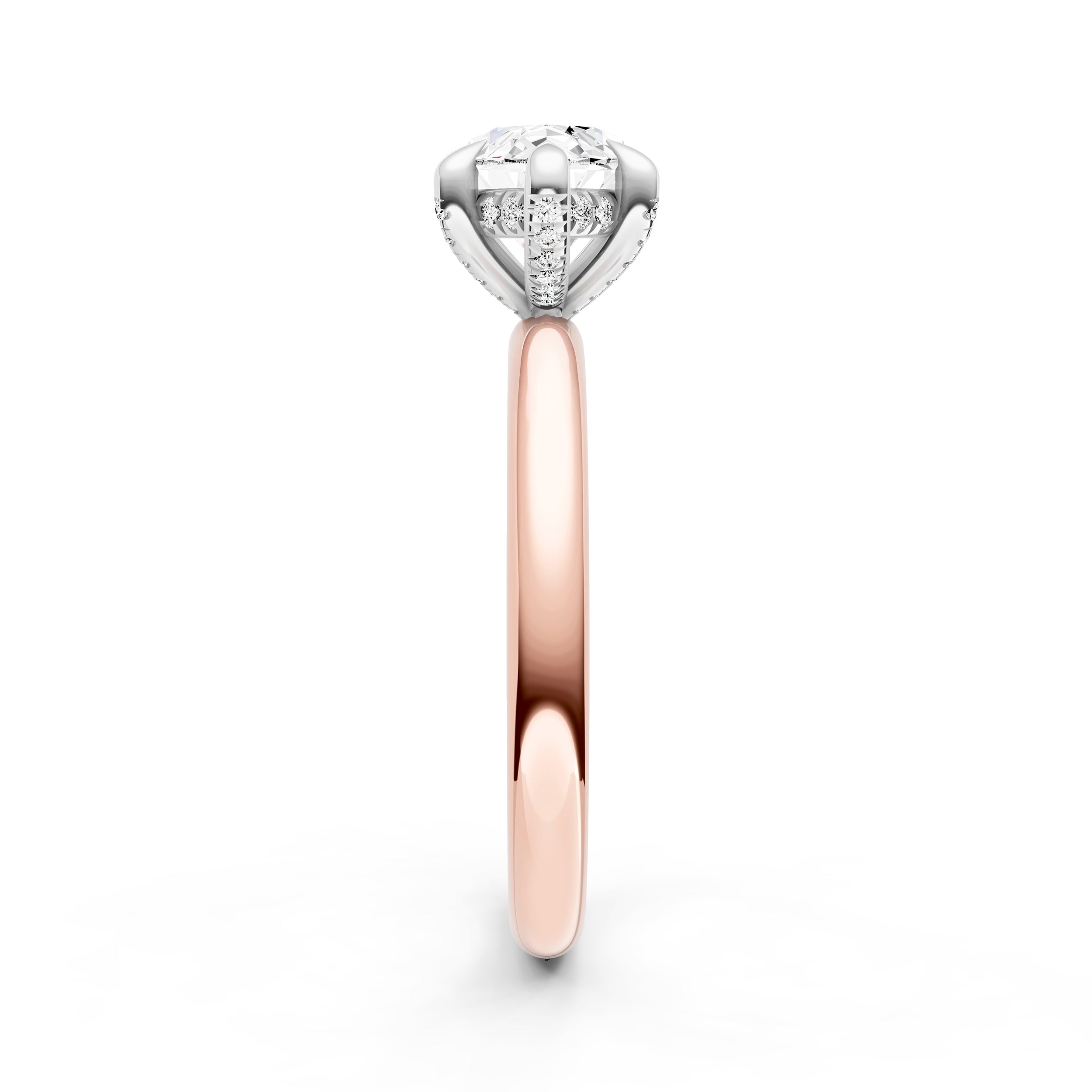 E2W Diamond Crown Engagement Ring (Marquise) Birmingham Jewelry Engagement Ring Birmingham Jewelry 