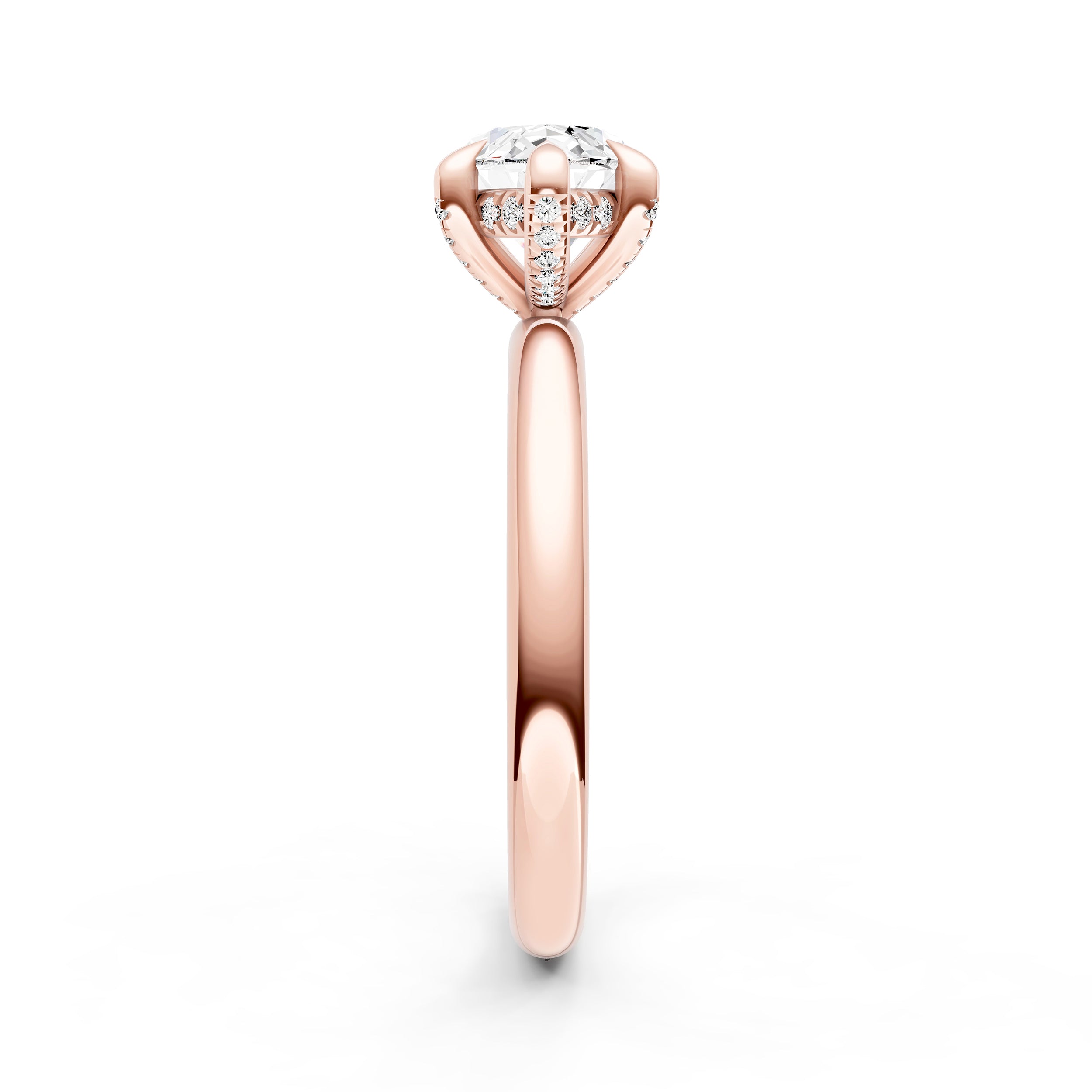 E2W Diamond Crown Engagement Ring (Marquise) Birmingham Jewelry Engagement Ring Birmingham Jewelry 