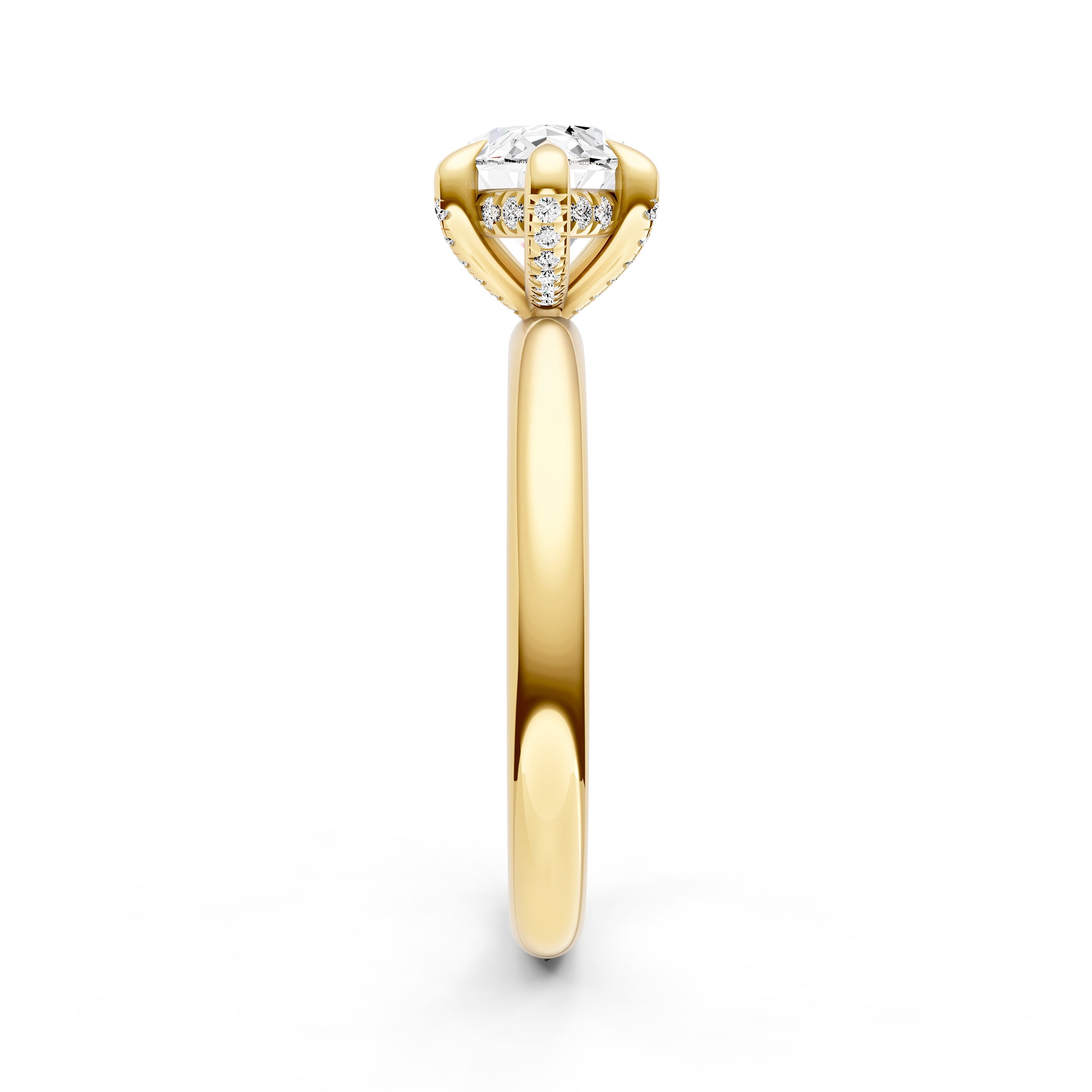 E2W Diamond Crown Engagement Ring (Marquise) Birmingham Jewelry Engagement Ring Birmingham Jewelry 