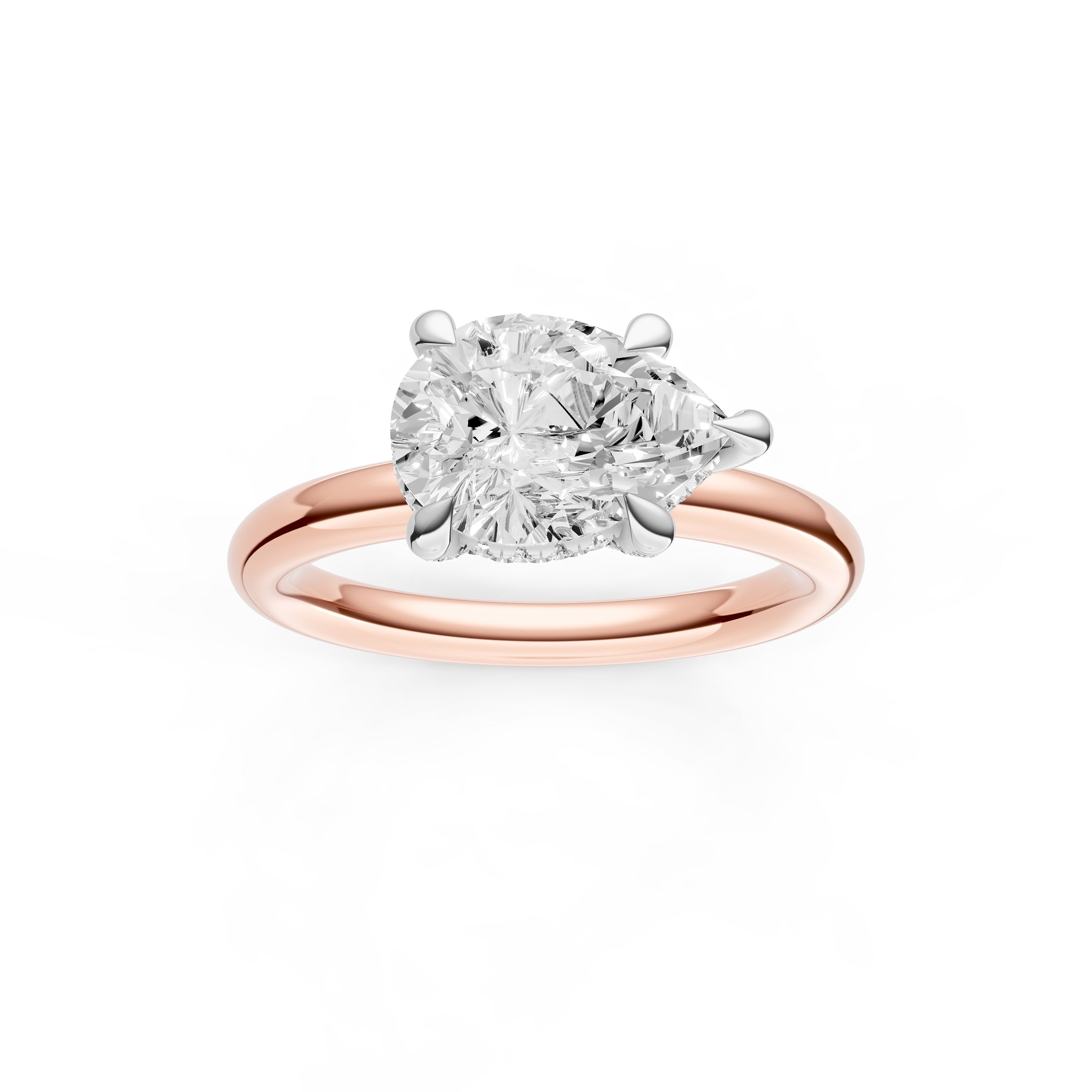 E2W Diamond Crown Engagement Ring (Marquise) Birmingham Jewelry Engagement Ring Birmingham Jewelry 