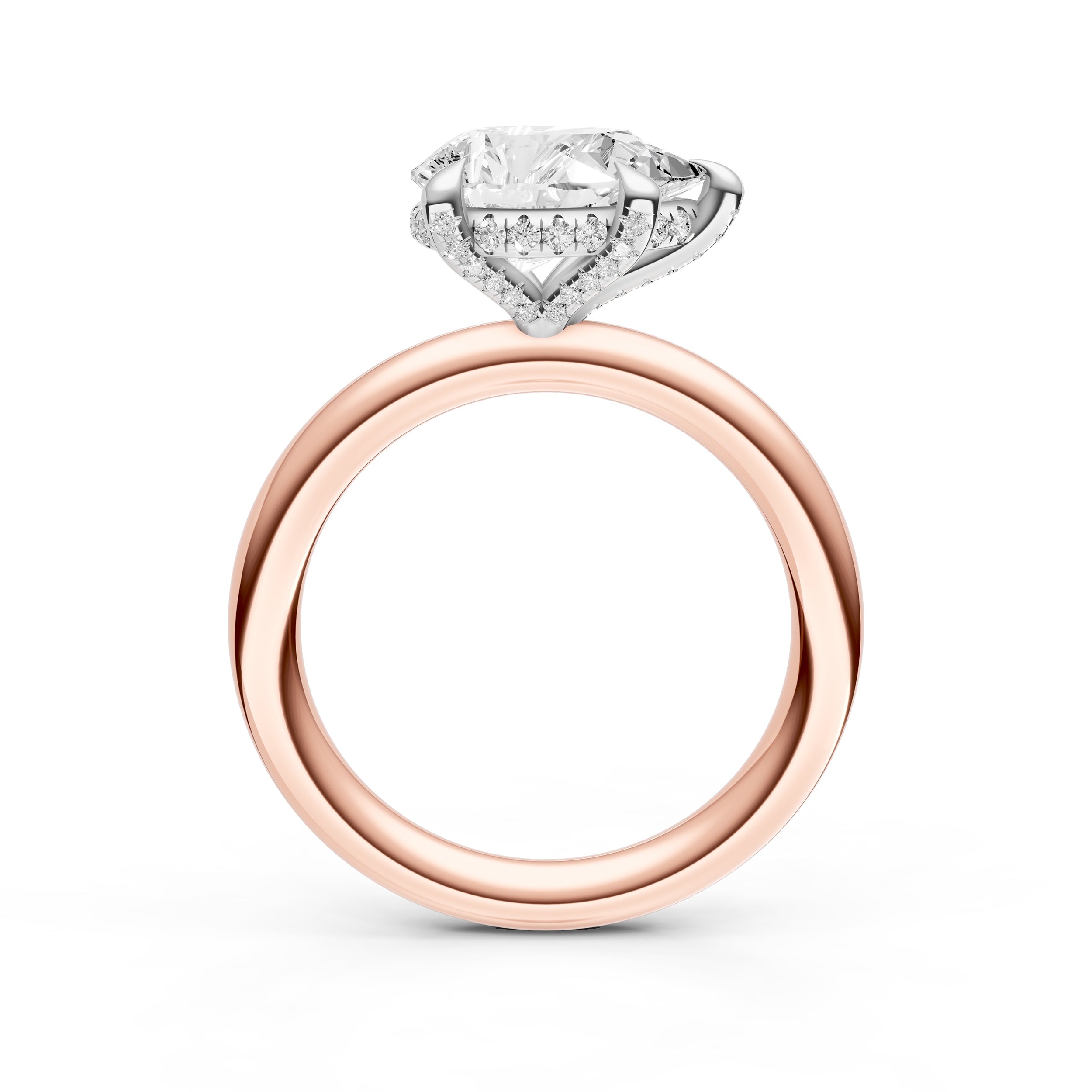 E2W Diamond Crown Engagement Ring (Marquise) Birmingham Jewelry Engagement Ring Birmingham Jewelry 