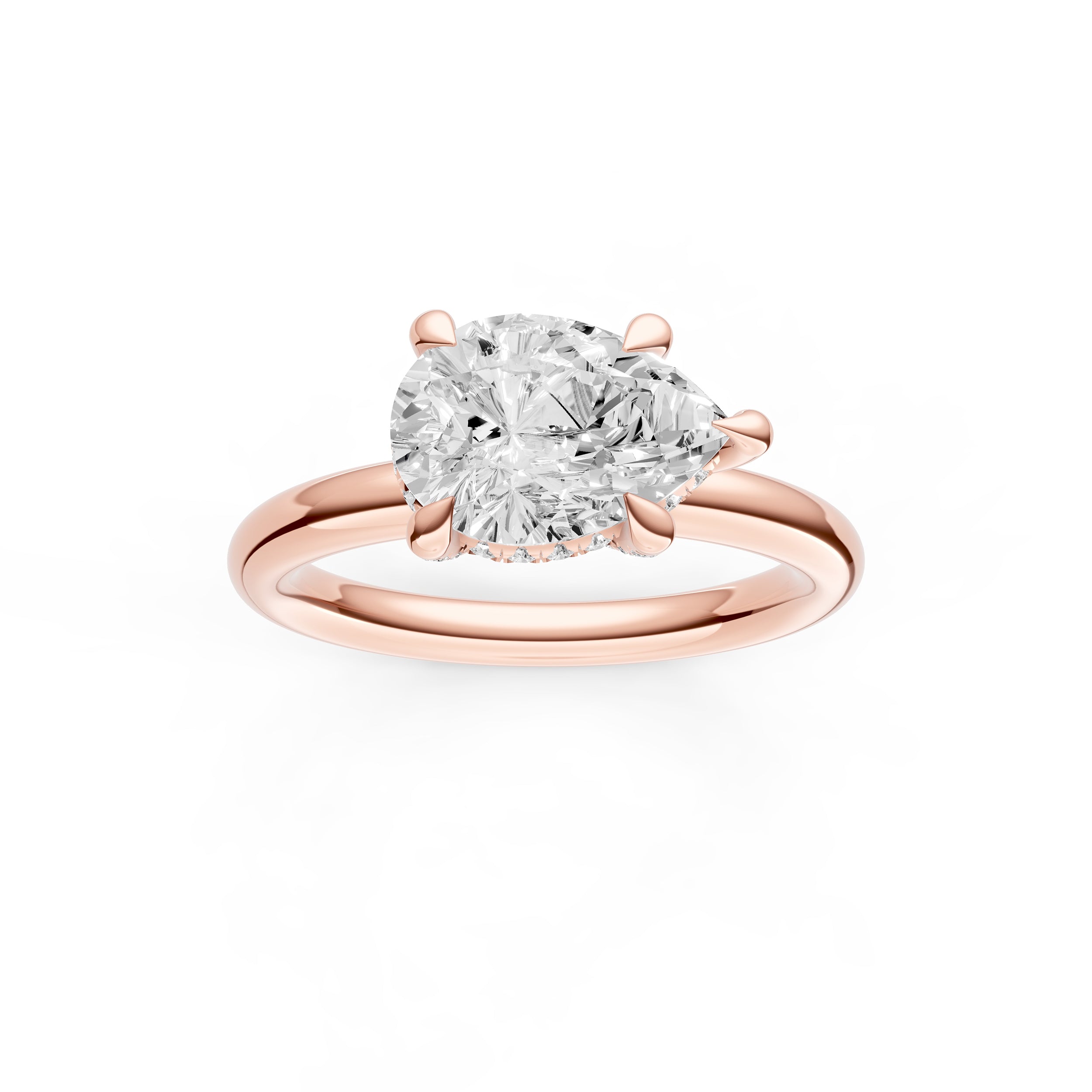 E2W Diamond Crown Engagement Ring (Marquise) Birmingham Jewelry Engagement Ring Birmingham Jewelry 