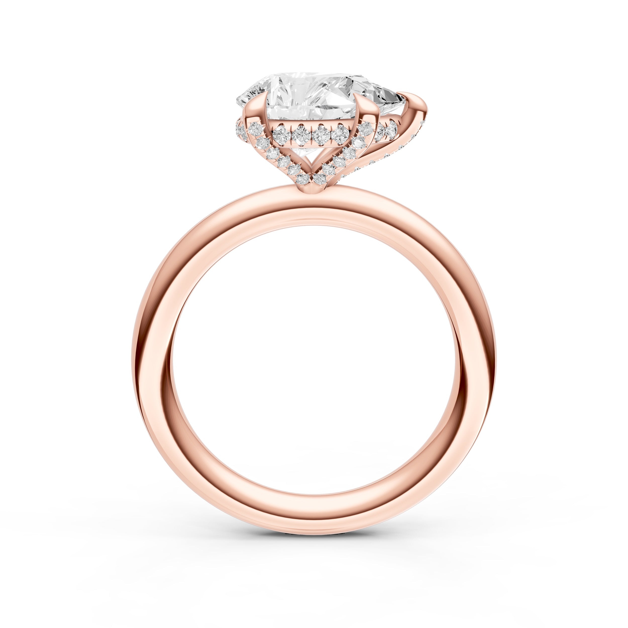 E2W Diamond Crown Engagement Ring (Marquise) Birmingham Jewelry Engagement Ring Birmingham Jewelry 