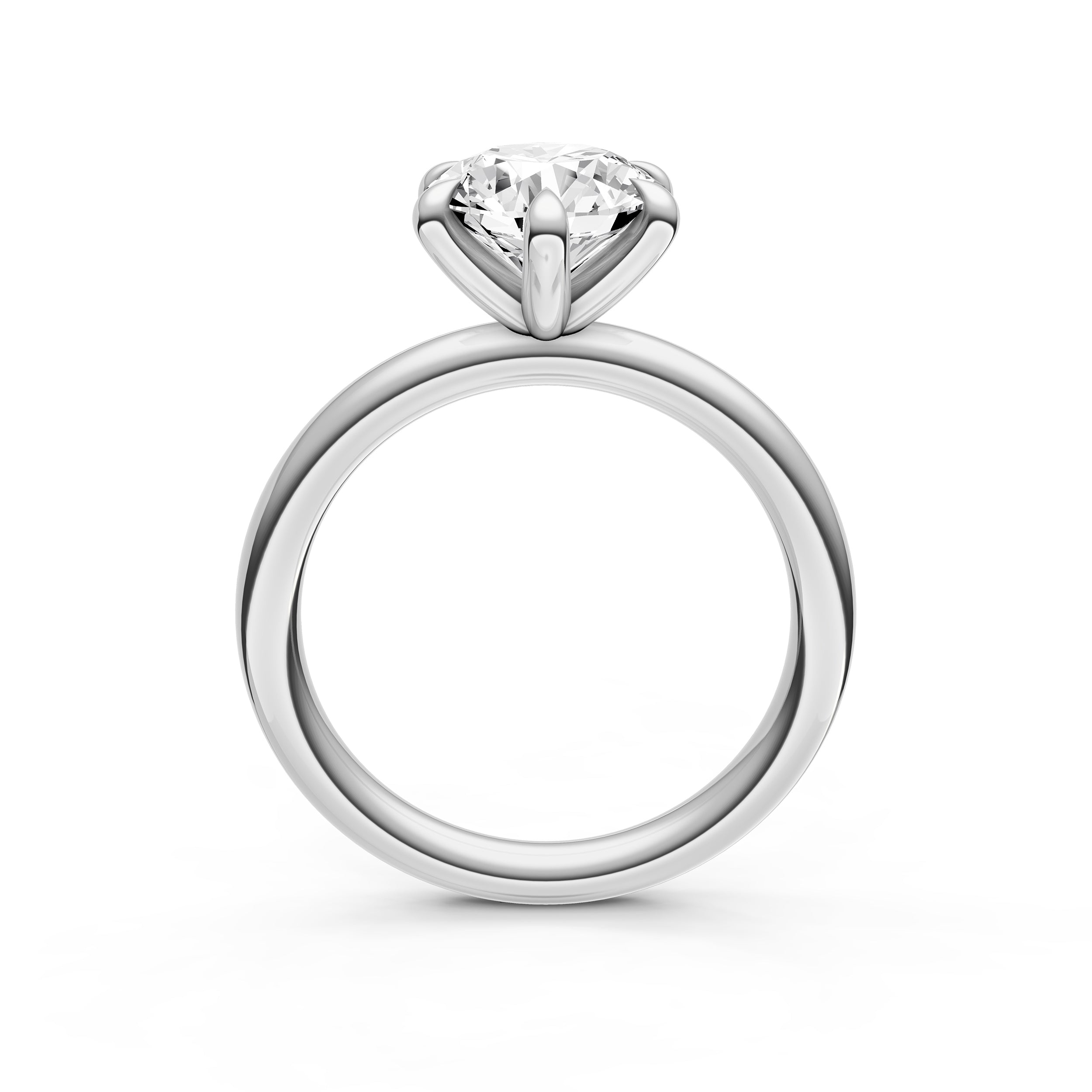 Classic 6-Prong Engagement Ring (Round) Birmingham Jewelry Engagement Ring Birmingham Jewelry 