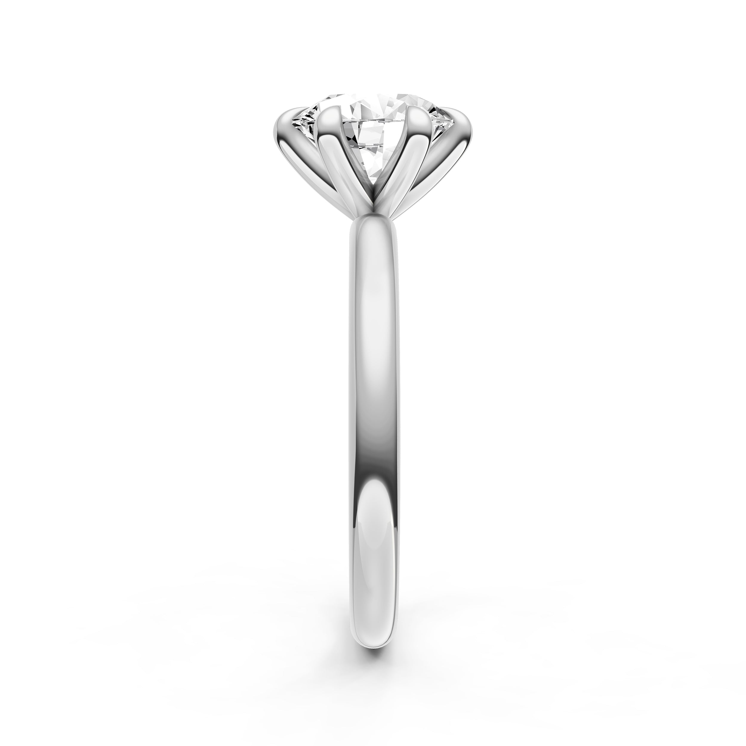 Classic 6-Prong Engagement Ring (Round) Birmingham Jewelry Engagement Ring Birmingham Jewelry 