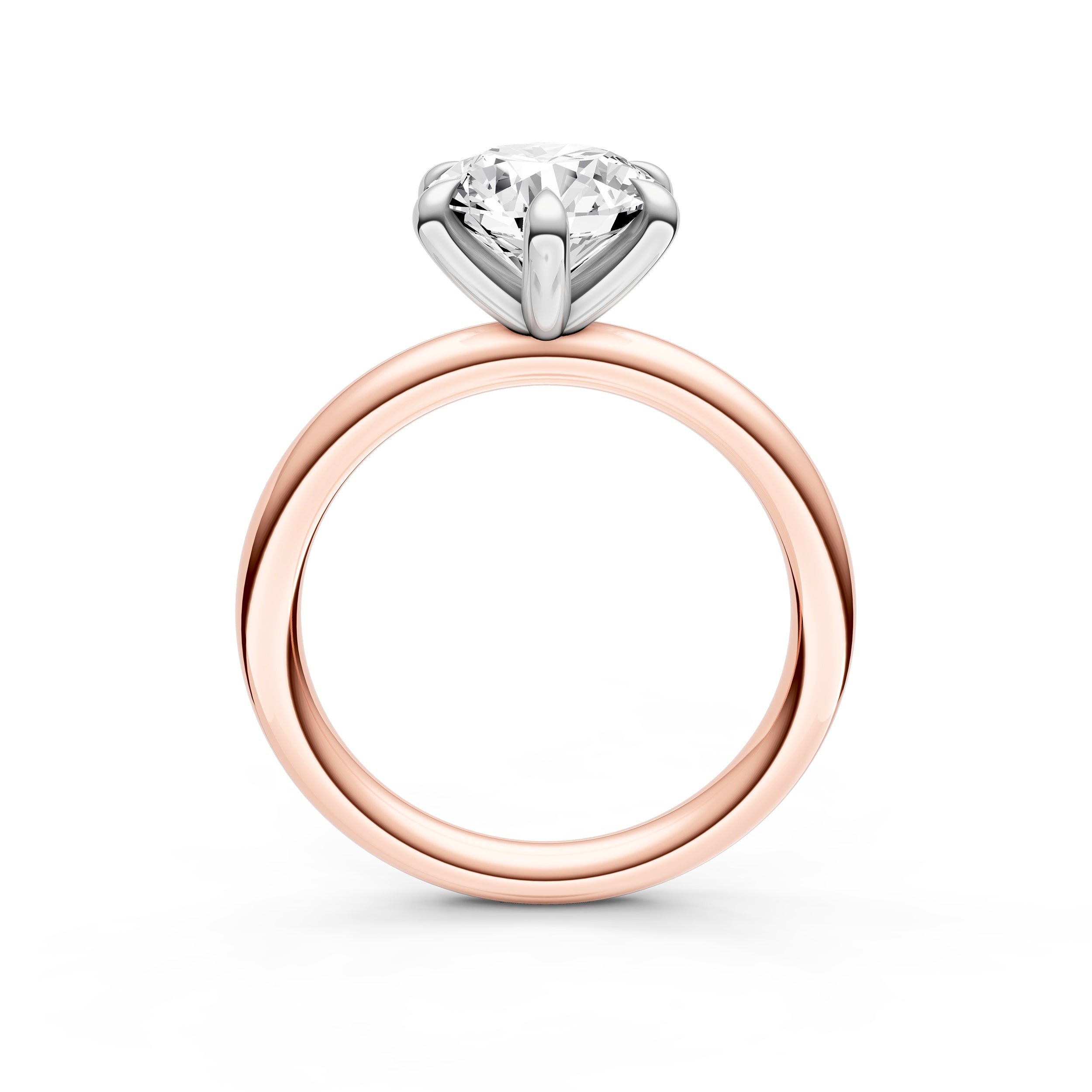 Classic 6-Prong Engagement Ring (Round) Birmingham Jewelry Engagement Ring Birmingham Jewelry 