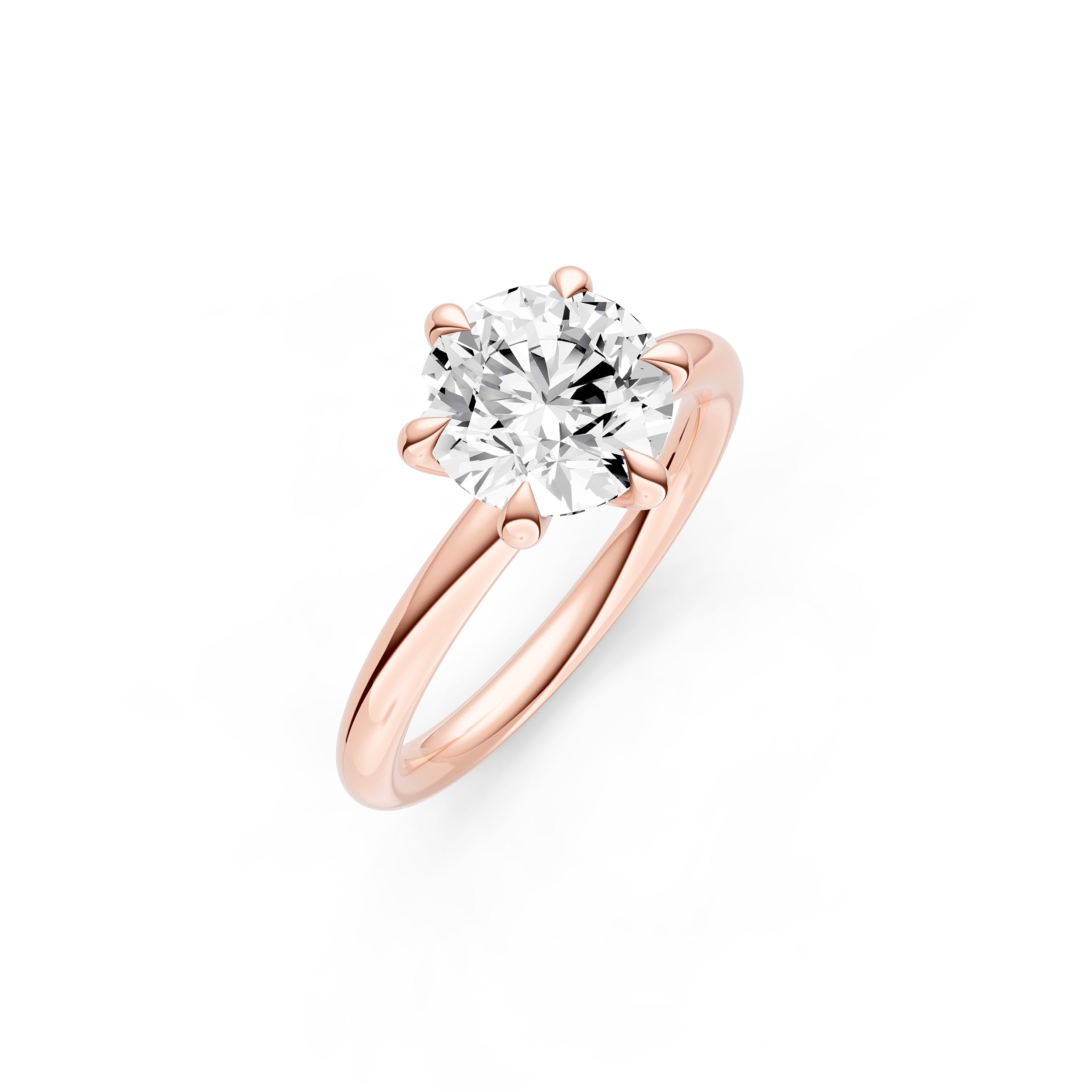 Classic 6-Prong Engagement Ring (Round) Birmingham Jewelry Engagement Ring Birmingham Jewelry 