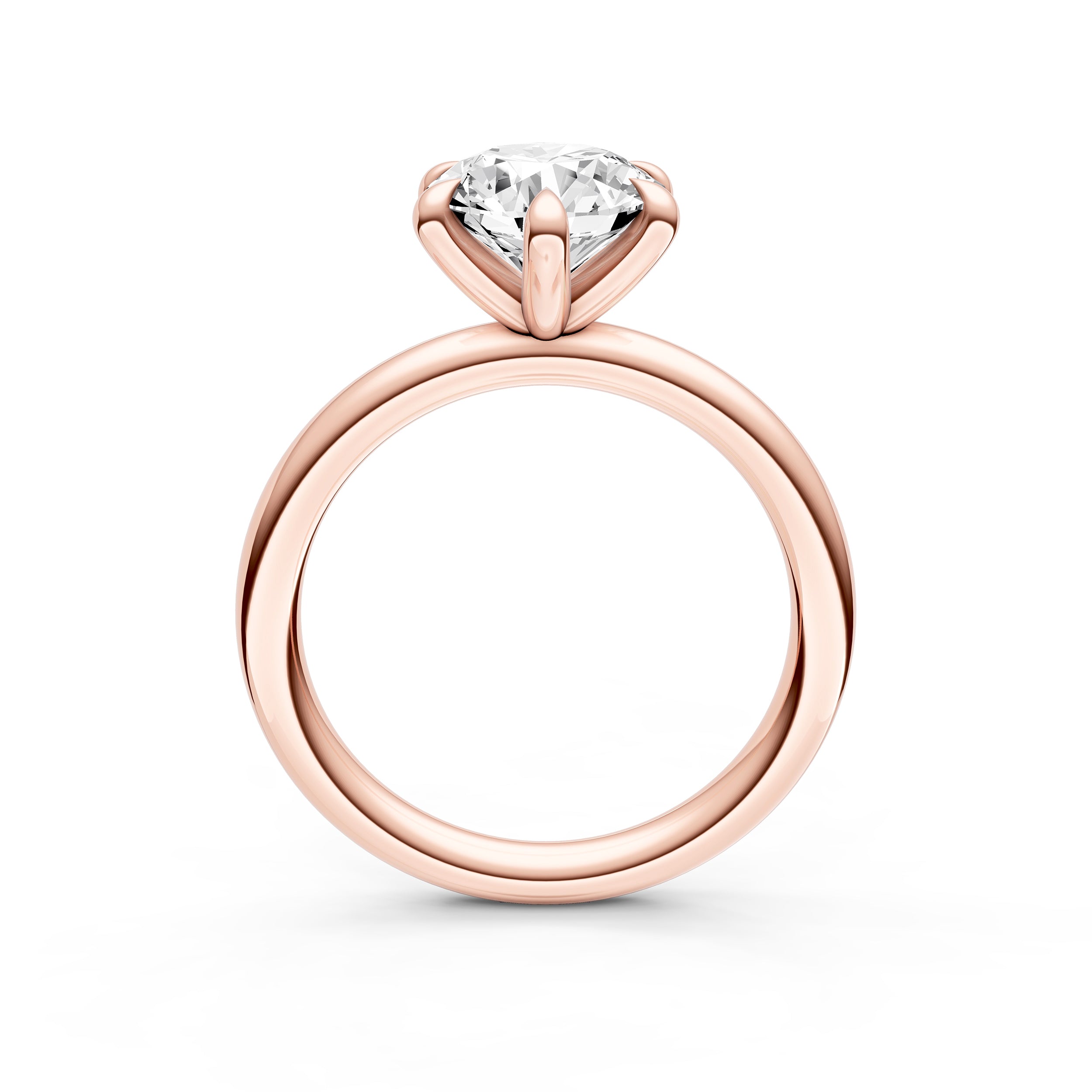 Classic 6-Prong Engagement Ring (Round) Birmingham Jewelry Engagement Ring Birmingham Jewelry 